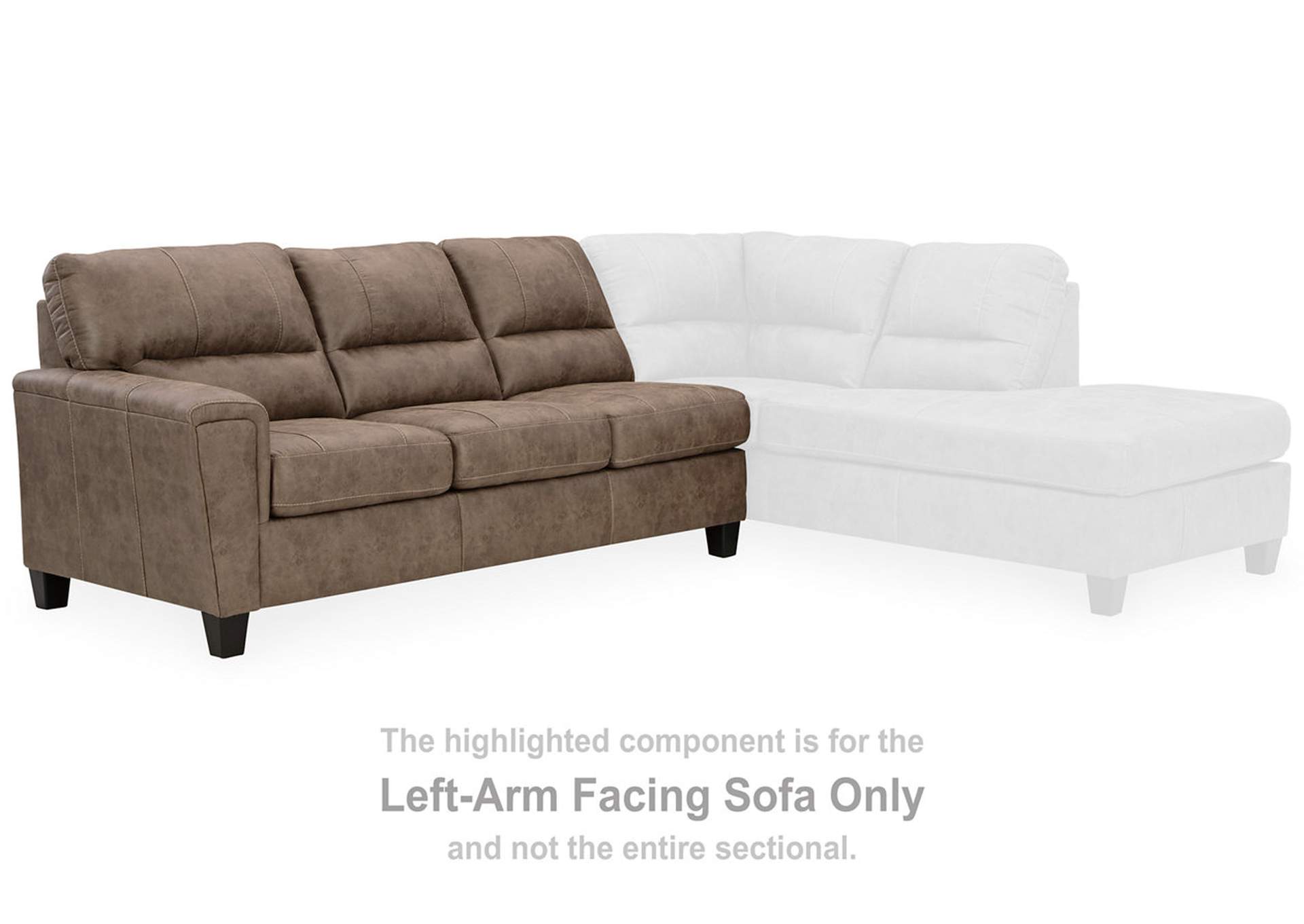 Navi Left-Arm Facing Sofa,Signature Design By Ashley