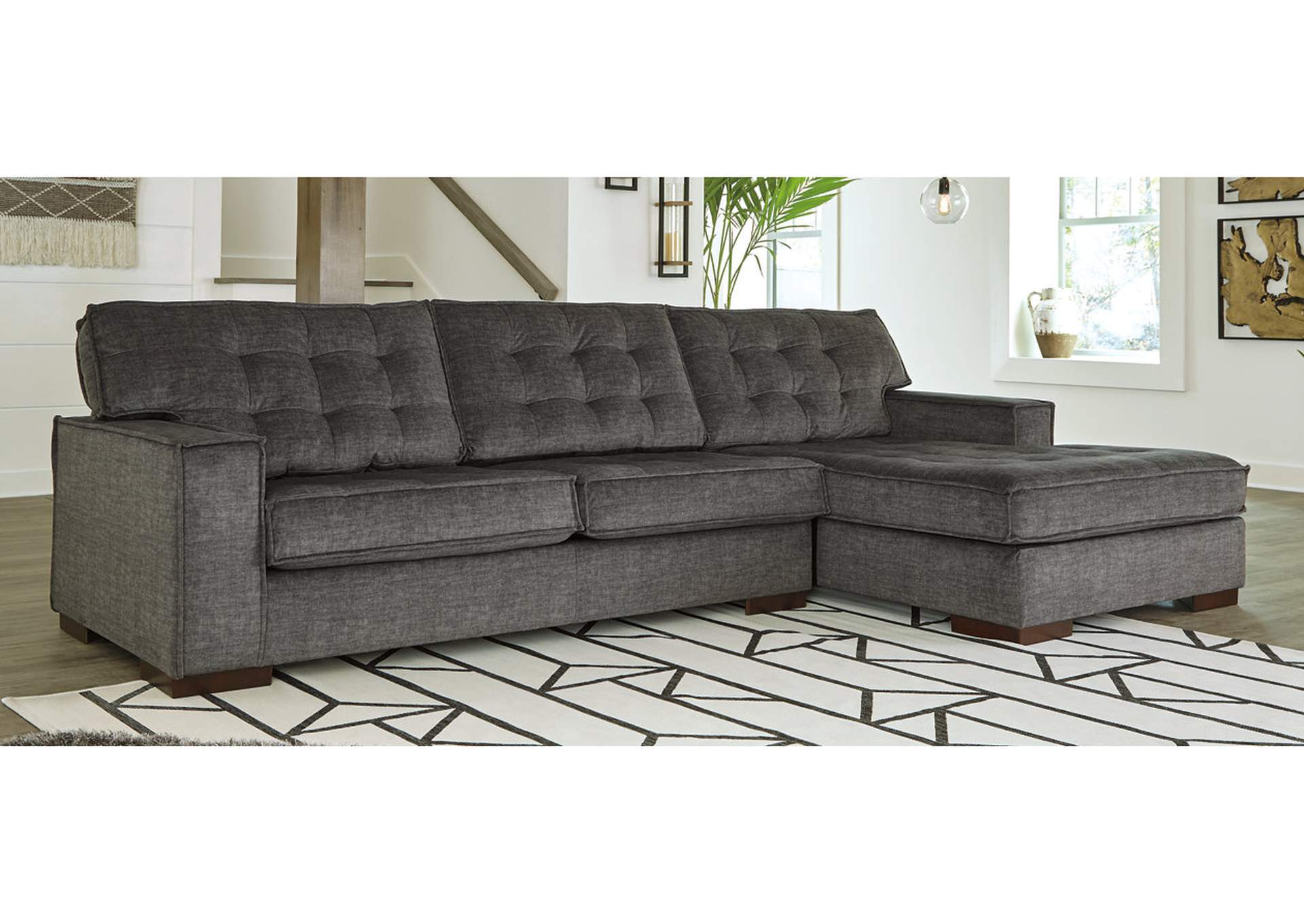 Coulee Point 2-Piece Sectional with Chaise,Ashley