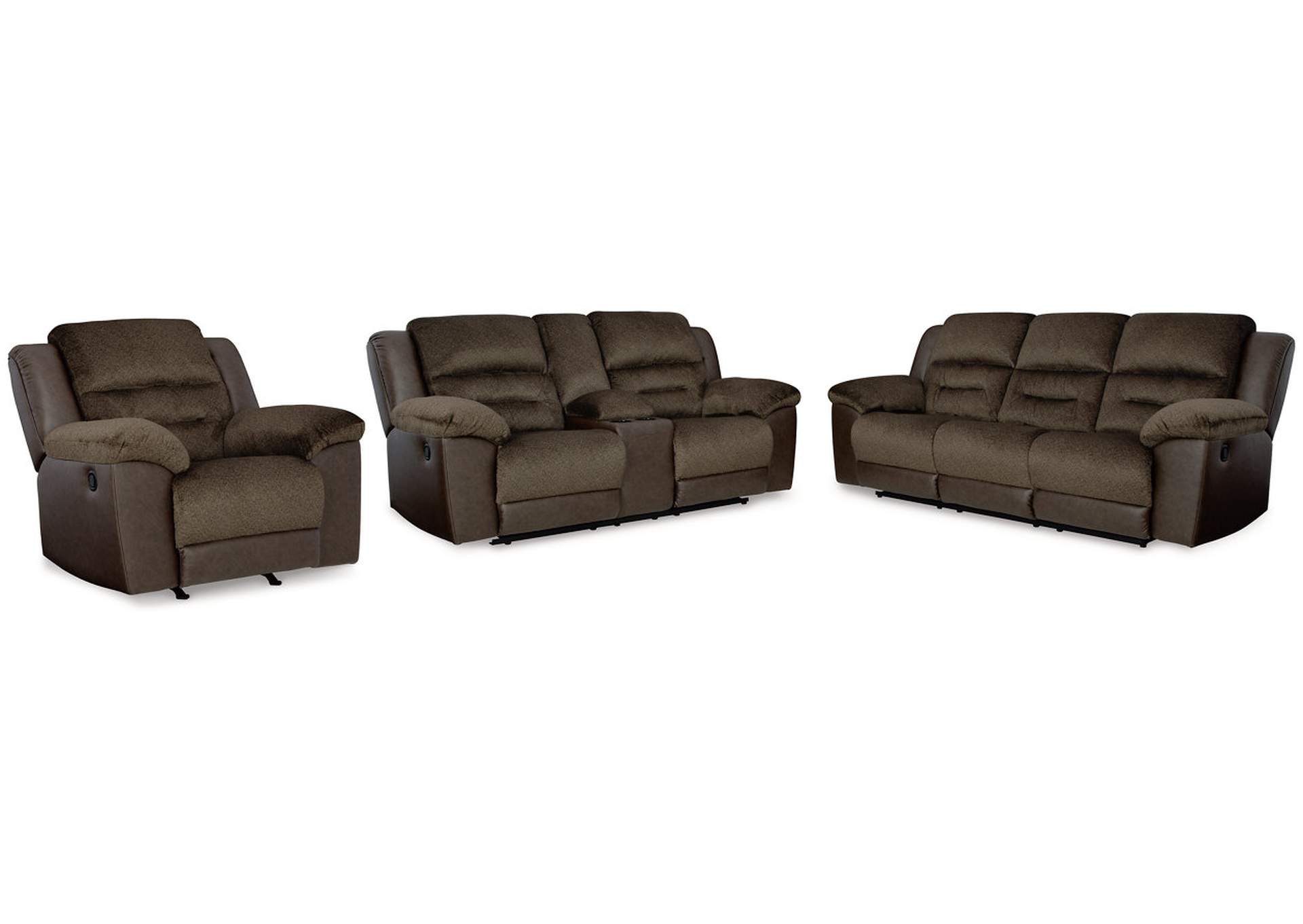 Dorman Sofa, Loveseat and Recliner,Benchcraft