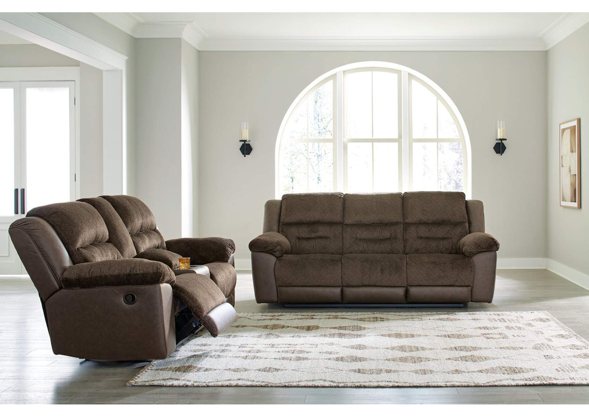 Dorman Sofa, Loveseat and Recliner,Benchcraft