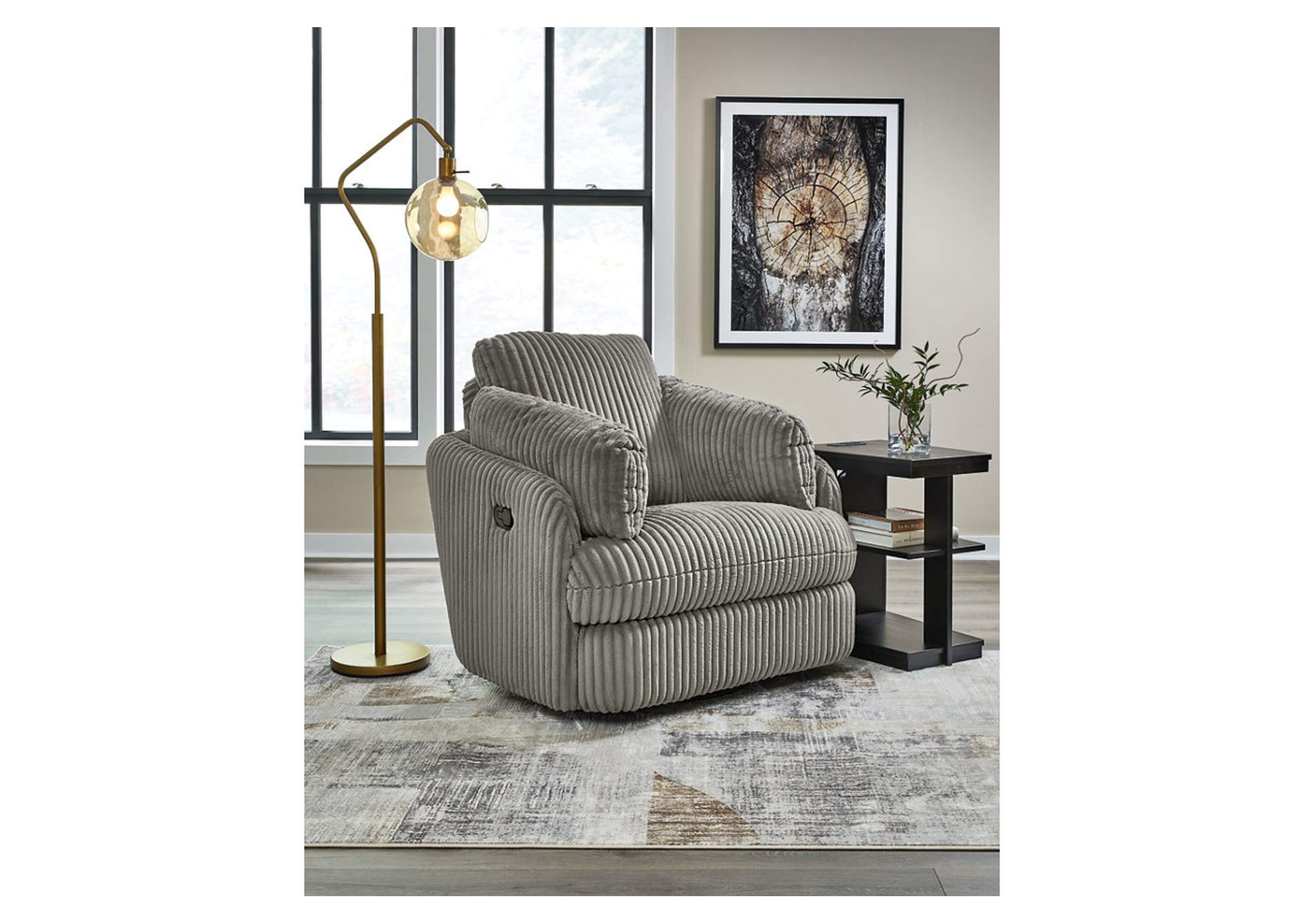 Tie-Breaker Swivel Glider Recliner,Signature Design By Ashley