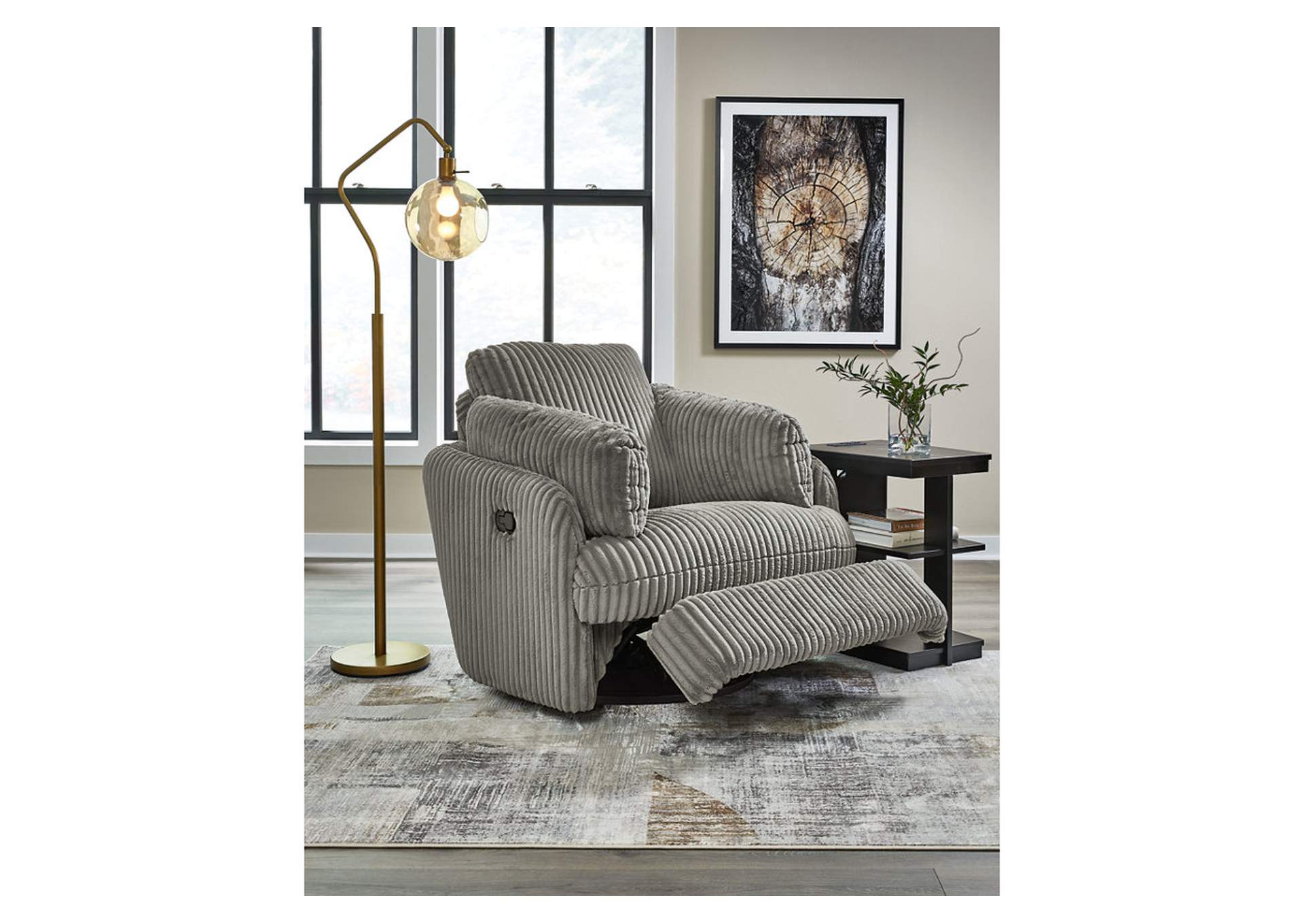 Tie-Breaker Swivel Glider Recliner,Signature Design By Ashley