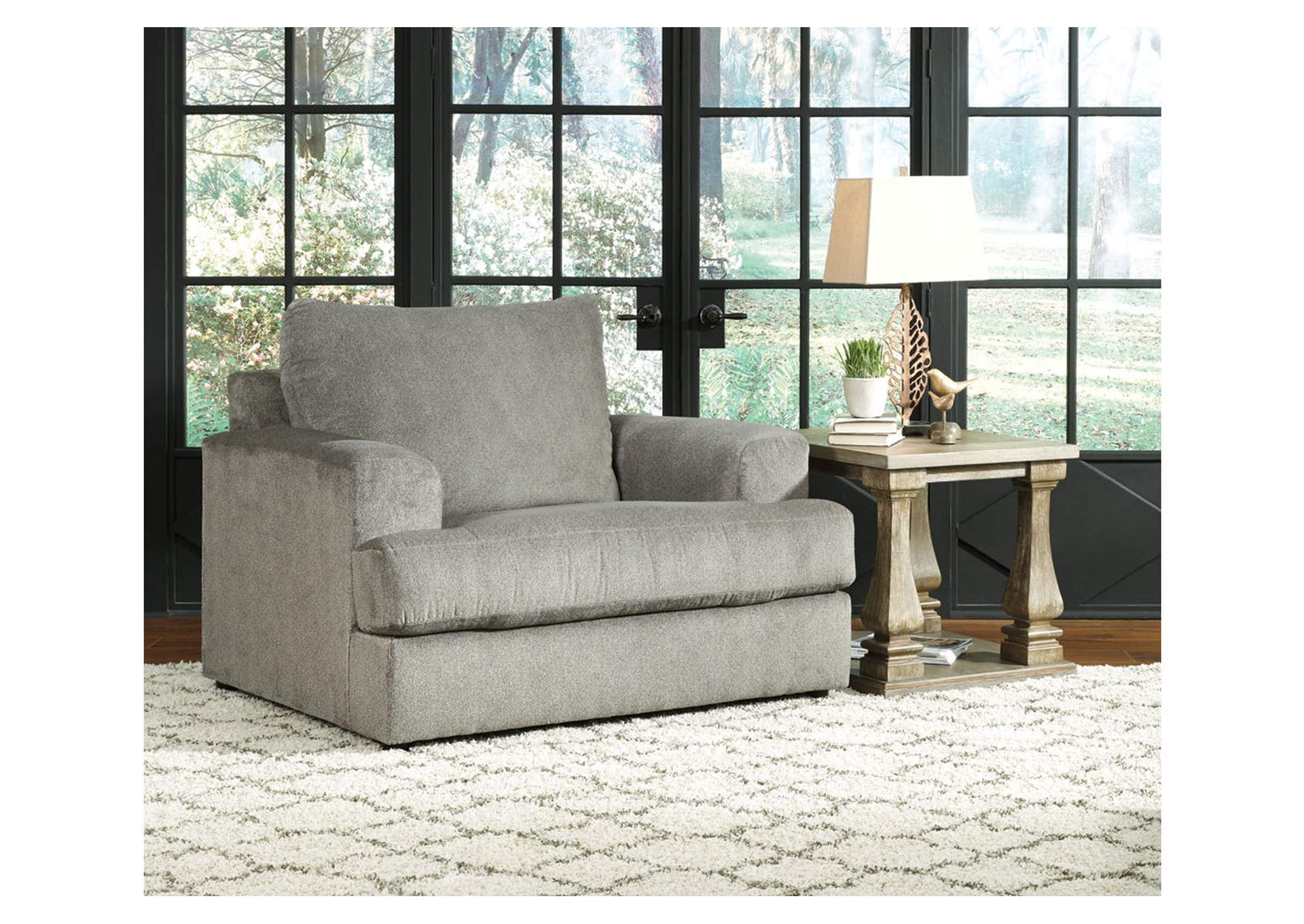 Soletren Oversized Chair and Ottoman,Signature Design By Ashley