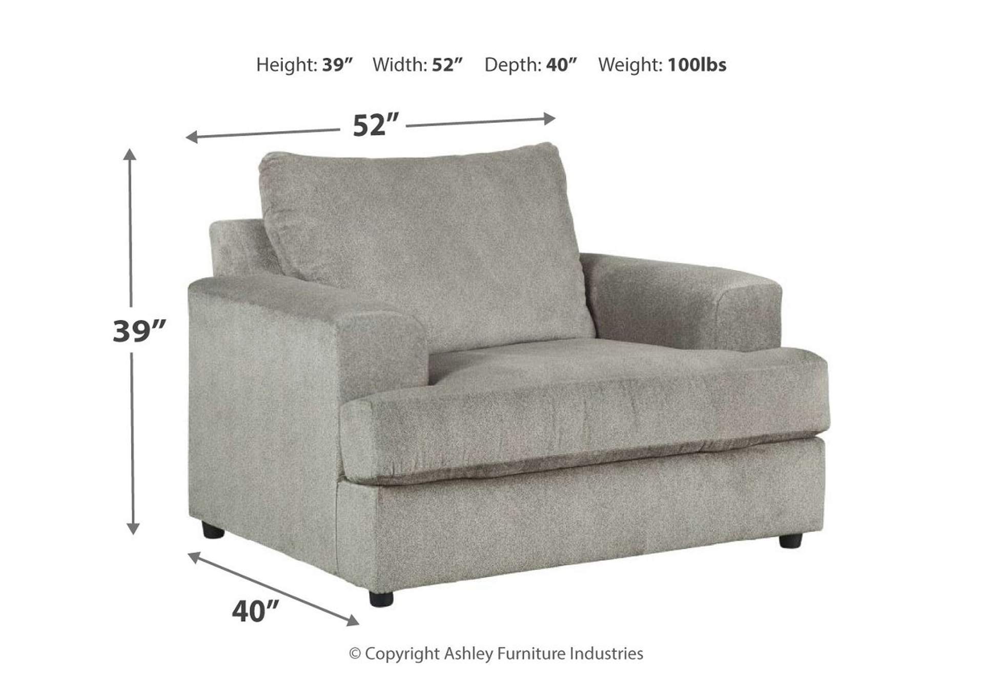 Soletren Chair and Ottoman,Signature Design By Ashley