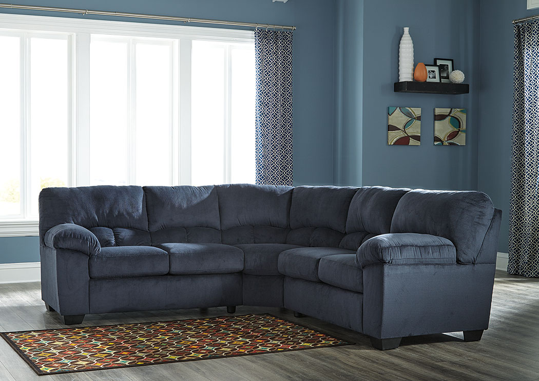 Dailey Midnight Sectional w/ Half Wedge,ABF Signature Design by Ashley