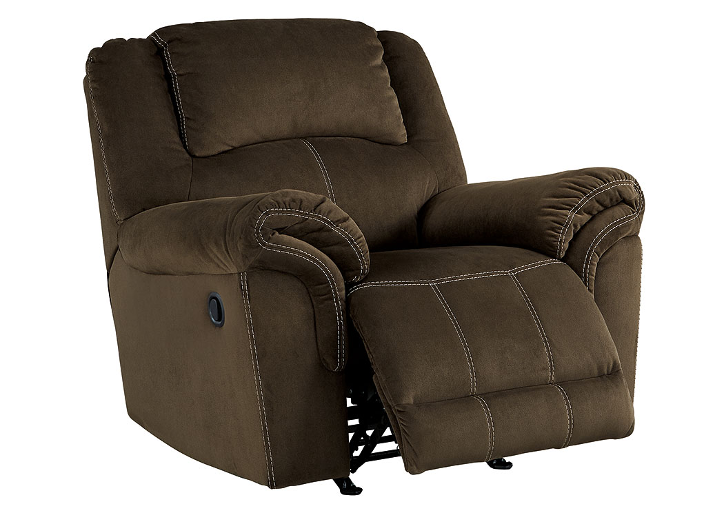 Quinnlyn Coffee Rocker Recliner,ABF Signature Design by Ashley