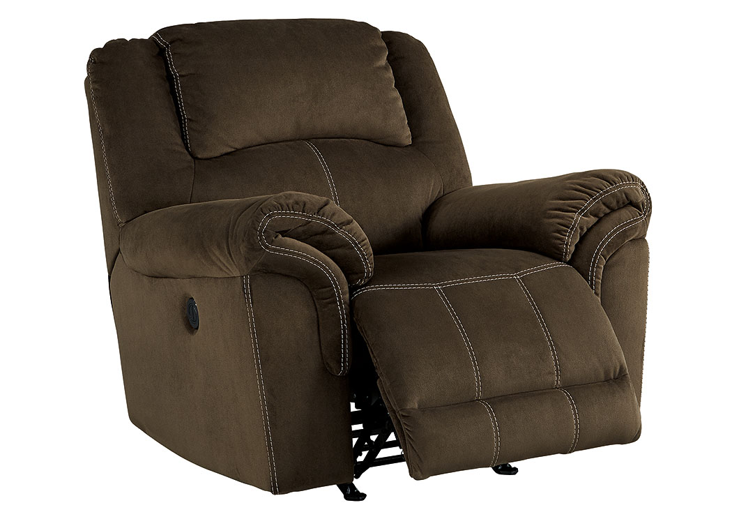 Quinnlyn Coffee Power Rocker Recliner,ABF Signature Design by Ashley