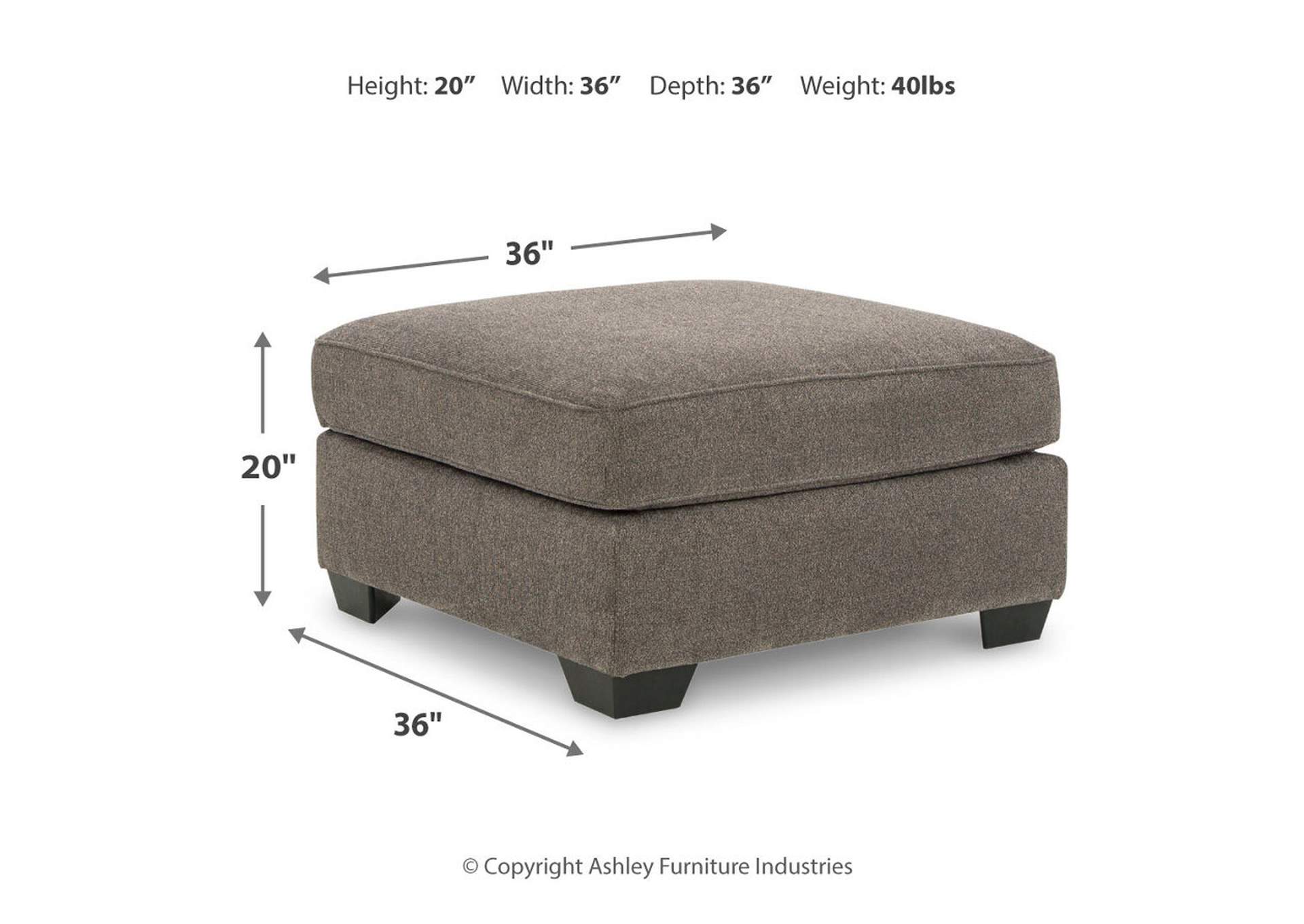 Nordale Oversized Accent Ottoman,Signature Design By Ashley