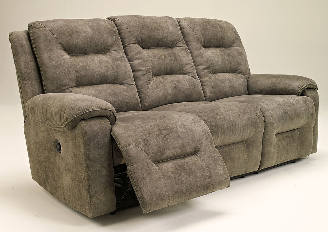 Rotation Smoke Reclining Sofa,ABF Signature Design by Ashley