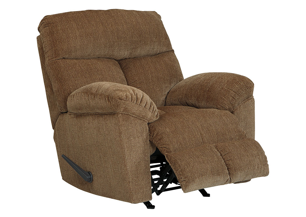 Hector Caramel Rocker Recliner,ABF Signature Design by Ashley
