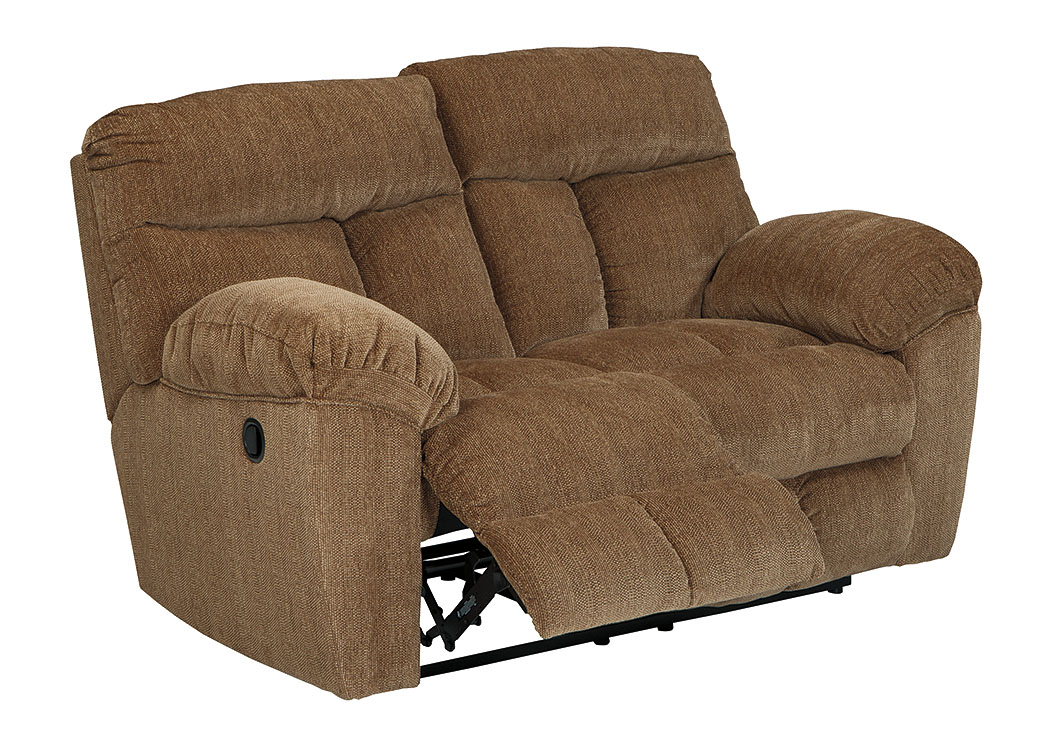 Hector Caramel Reclining Loveseat,ABF Signature Design by Ashley