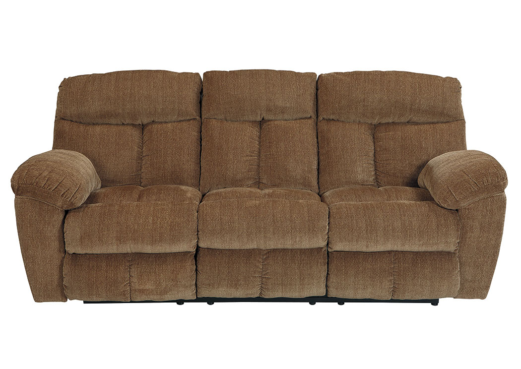 Hector Caramel Reclining Sofa,ABF Signature Design by Ashley