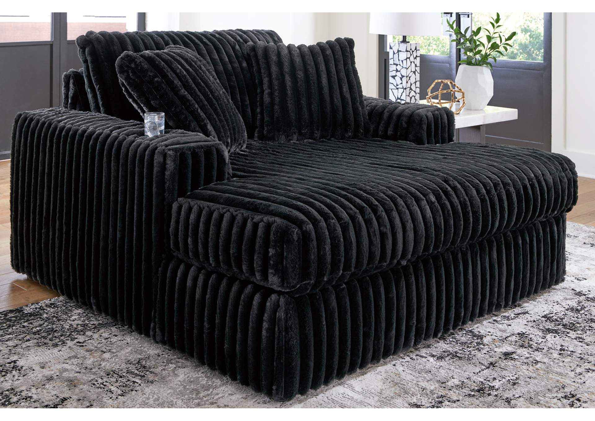 Midnight-Madness Oversized Chaise,Signature Design By Ashley