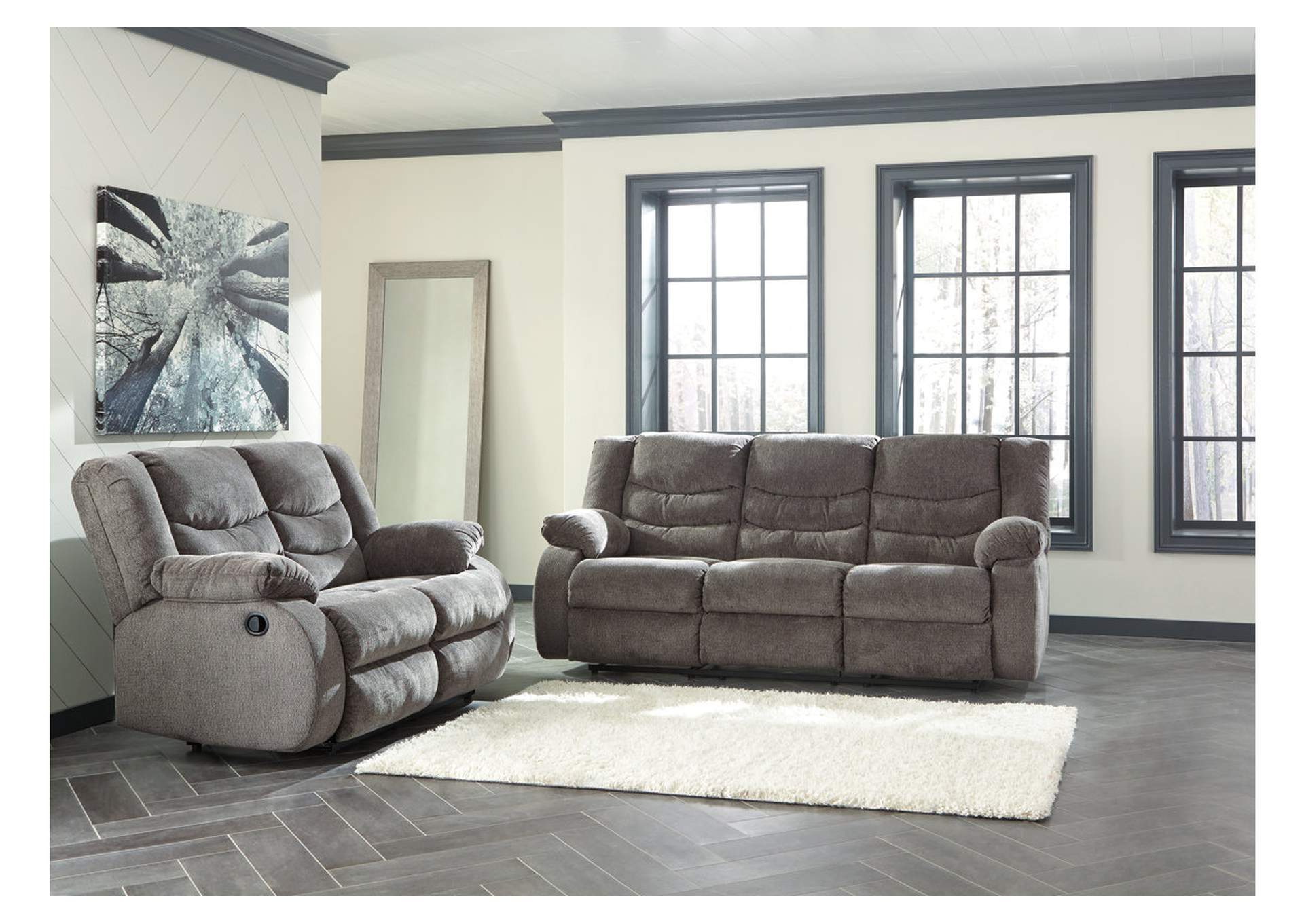 Tulen Reclining Sofa and Loveseat,Signature Design By Ashley