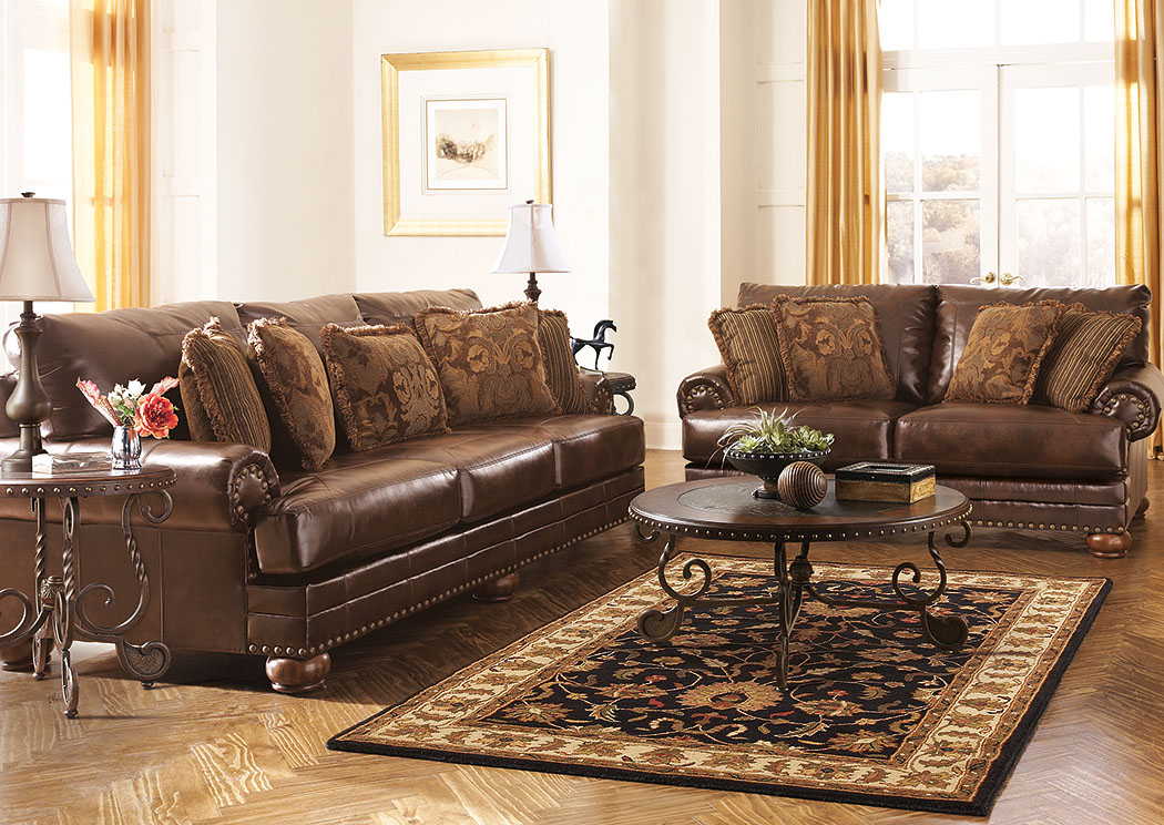 DuraBlend Antique Sofa & Loveseat,ABF Signature Design by Ashley