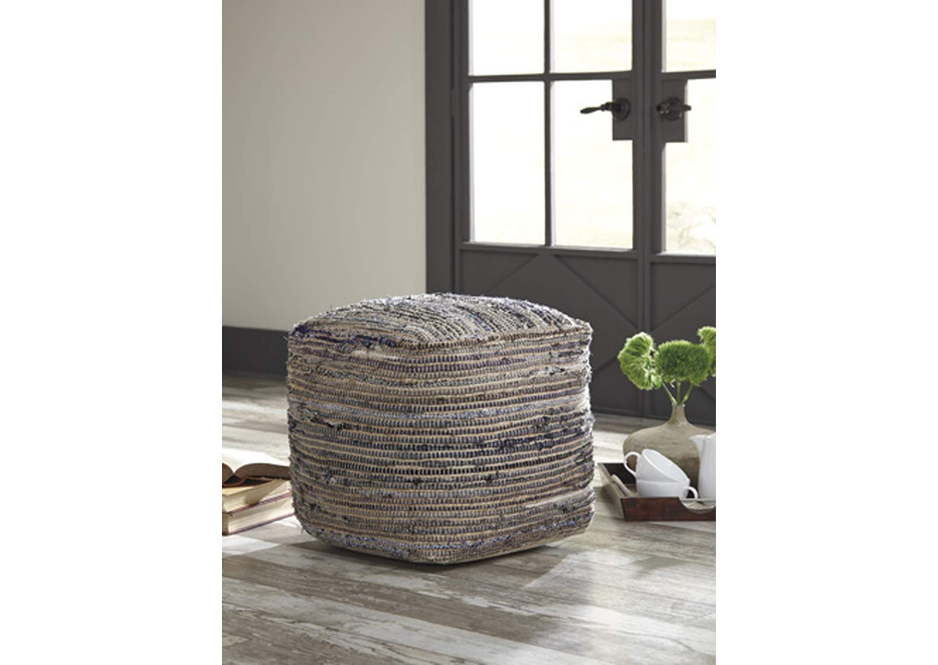 Absalom Pouf,Signature Design By Ashley