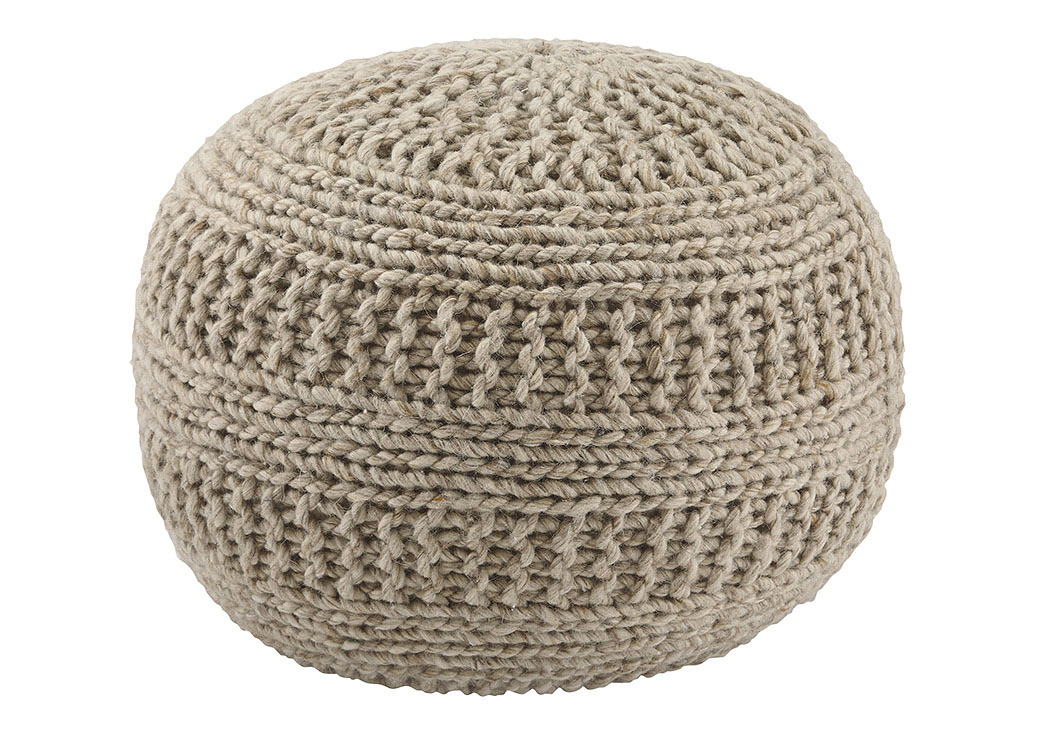 Benedict Natural Pouf,ABF Signature Design by Ashley