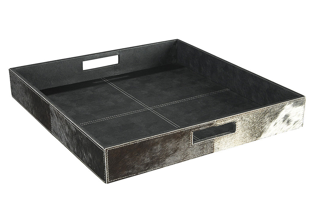 Odeda Black Tray Set,ABF Signature Design by Ashley