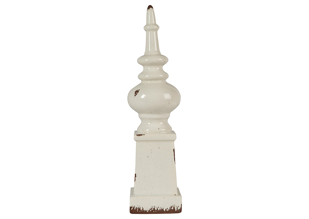 Diem Antique White Finial,ABF Signature Design by Ashley