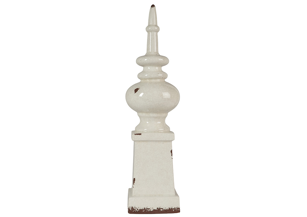 Diem Antique White Finial,ABF Signature Design by Ashley