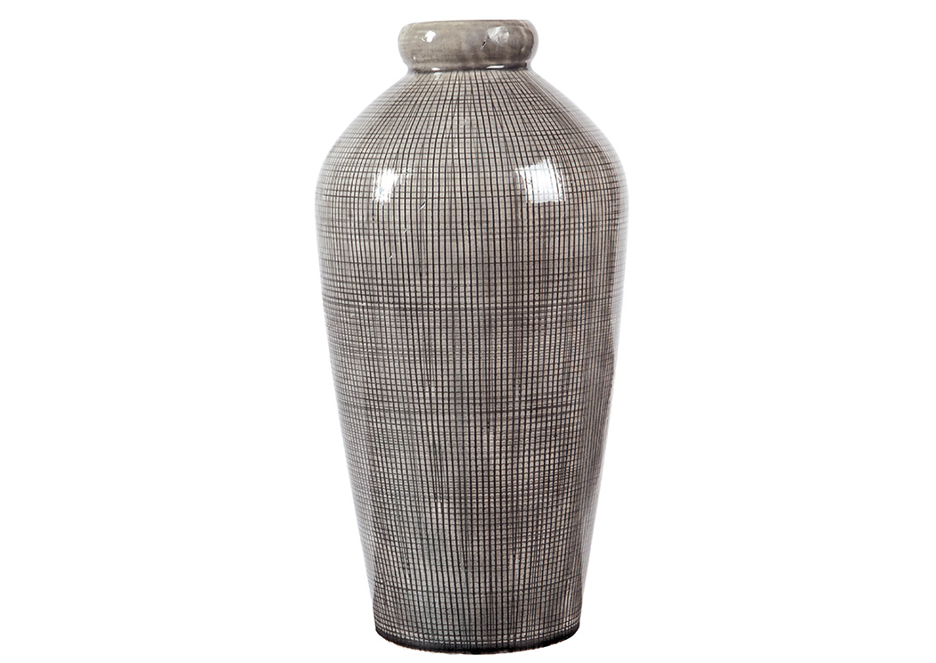Dilanne Gray Vase,ABF Signature Design by Ashley