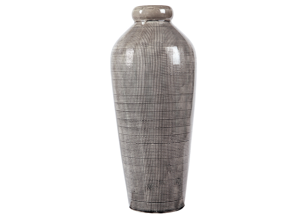 Dilanne Gray Vase,ABF Signature Design by Ashley