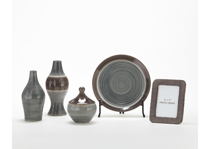 Gray Niobe 5-Piece Accessory Set,ABF Signature Design by Ashley