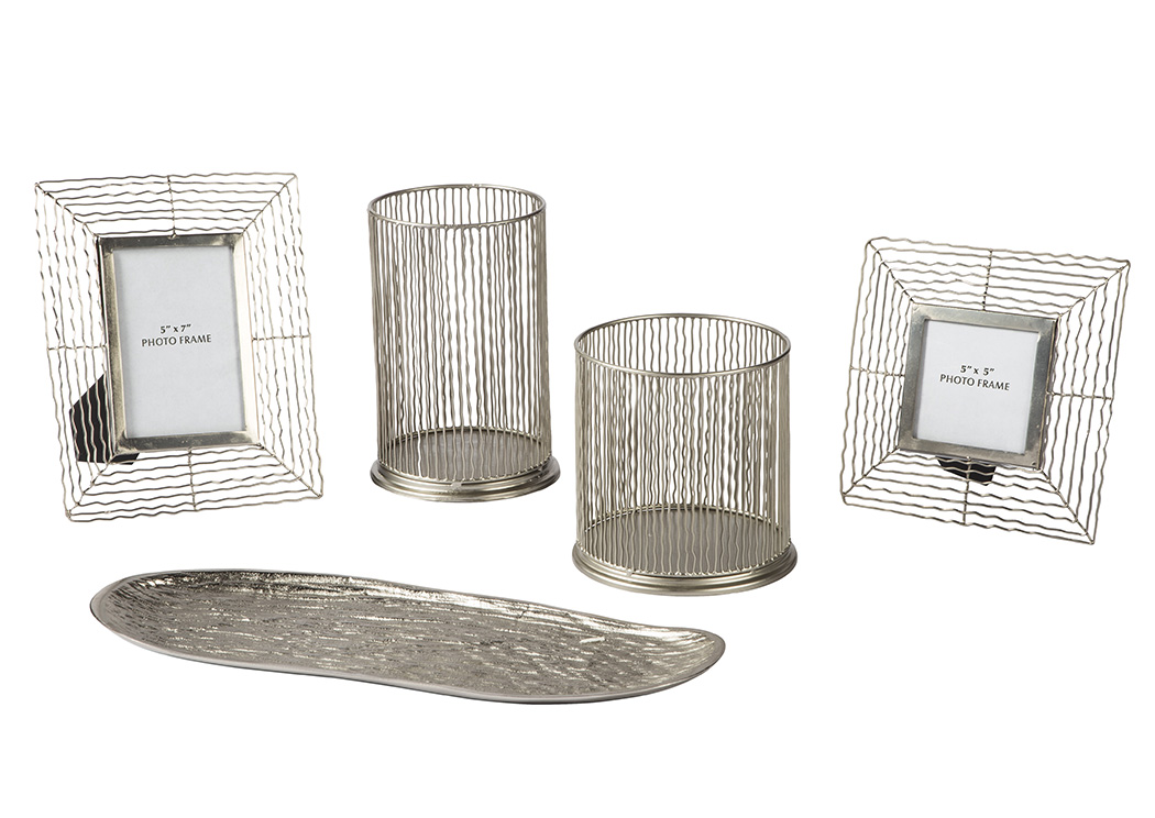 Dympna Silver Accessory Set,ABF Signature Design by Ashley