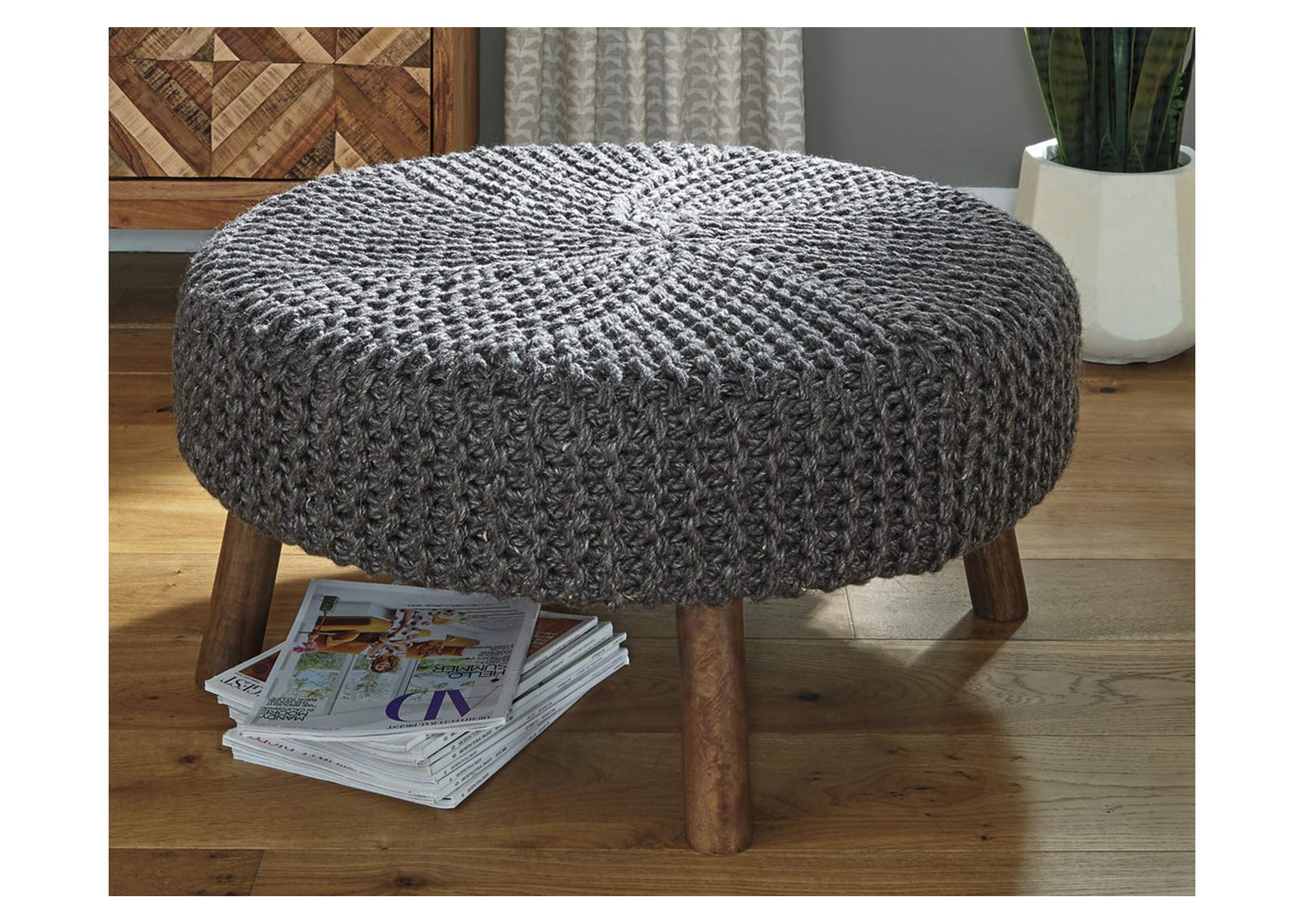 Jassmyn Oversized Accent Ottoman,Signature Design By Ashley