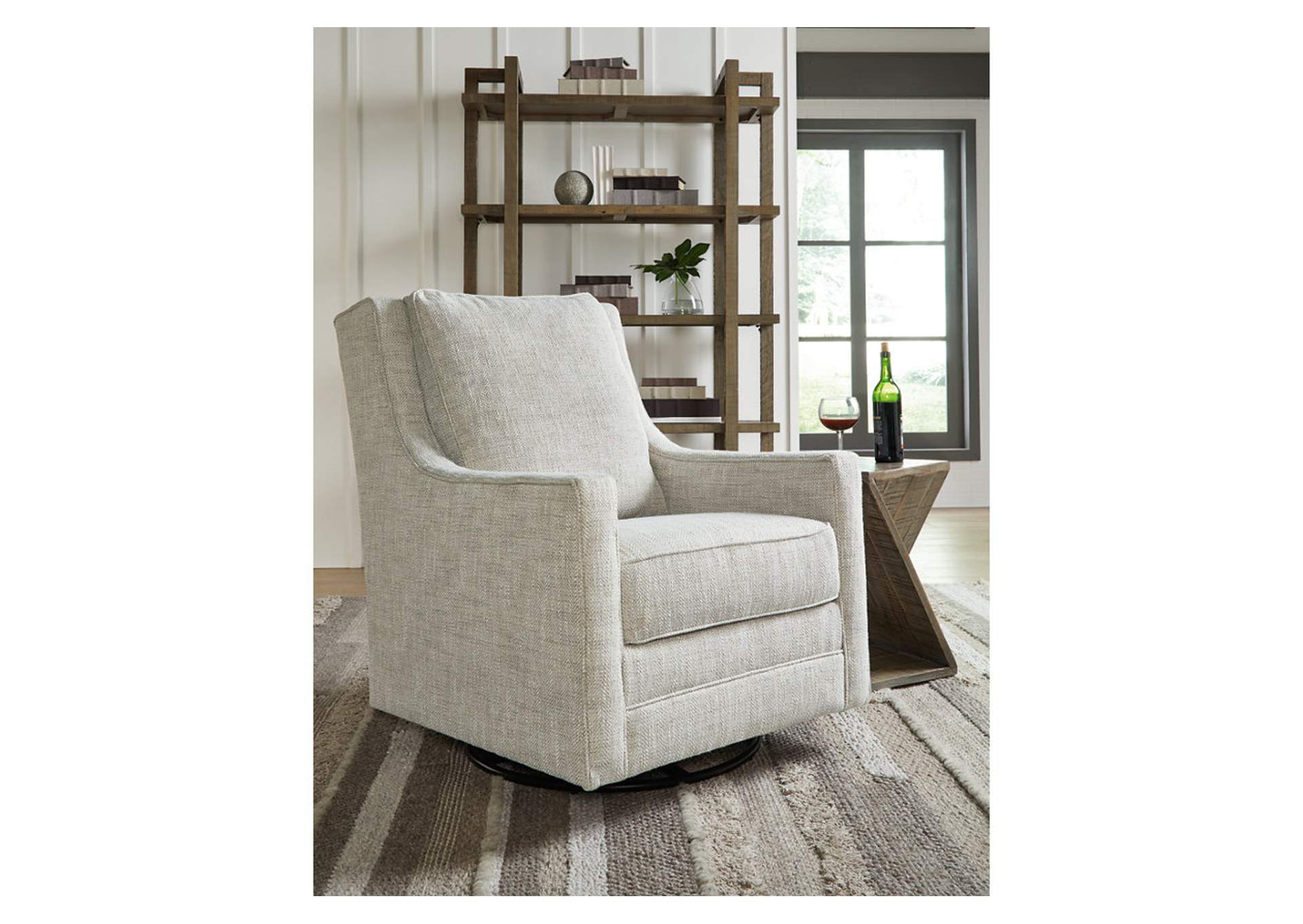 Kambria Swivel Glider Accent Chair,Signature Design By Ashley