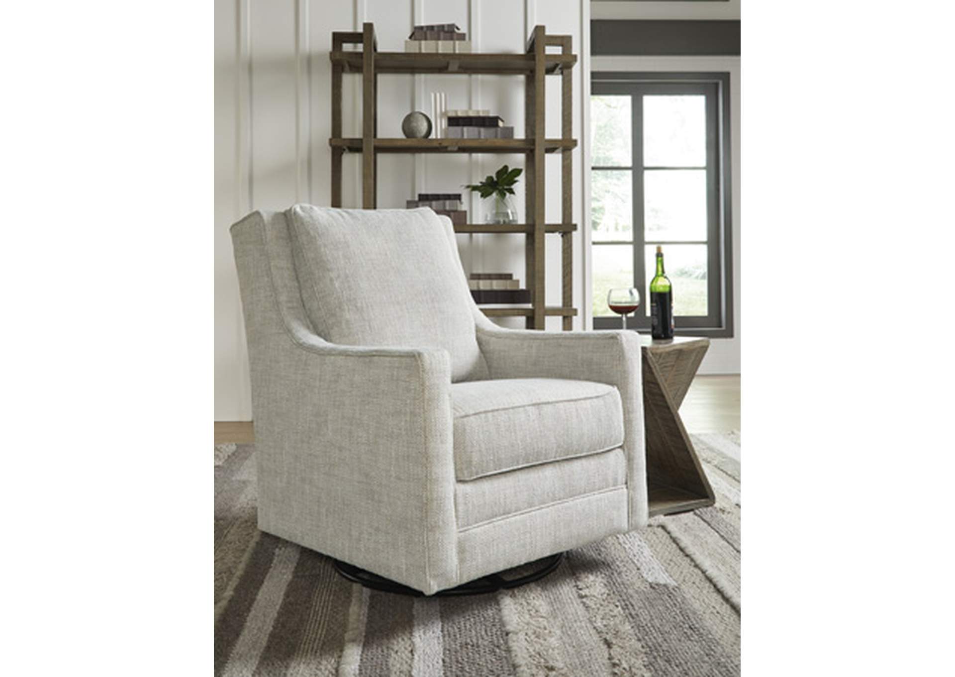 Kambria Swivel Glider Accent Chair,Signature Design By Ashley