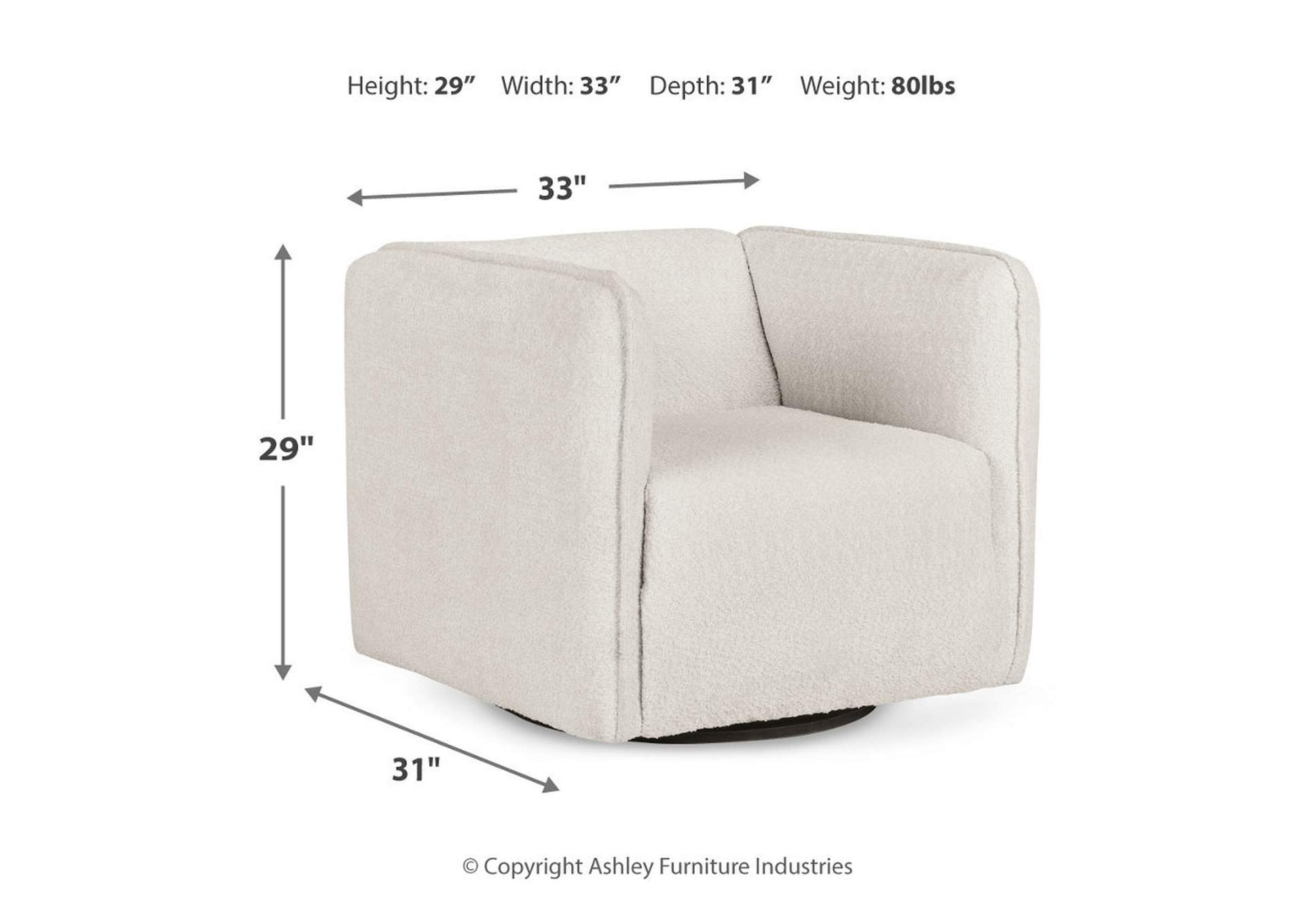 Lonoke Swivel Accent Chair,Signature Design By Ashley