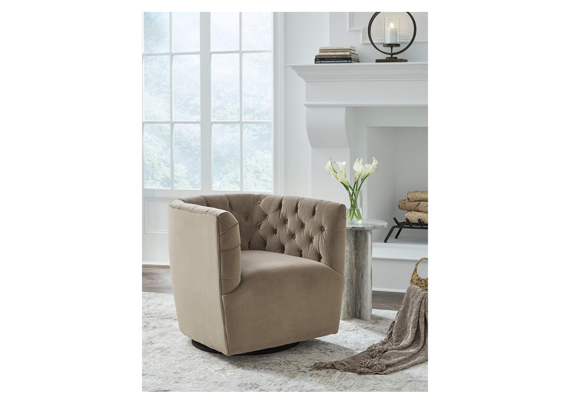 Hayesler Swivel Accent Chair,Signature Design By Ashley