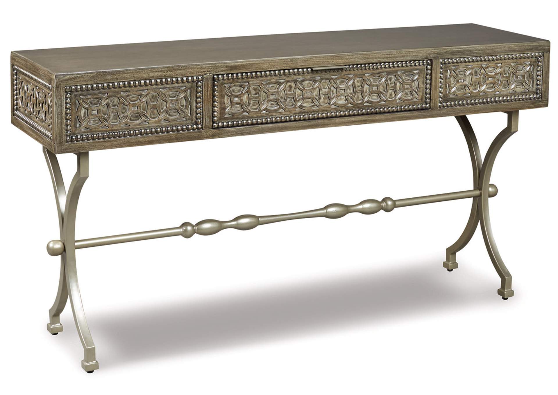 Quinnland Black Sofa Table,Direct To Consumer Express