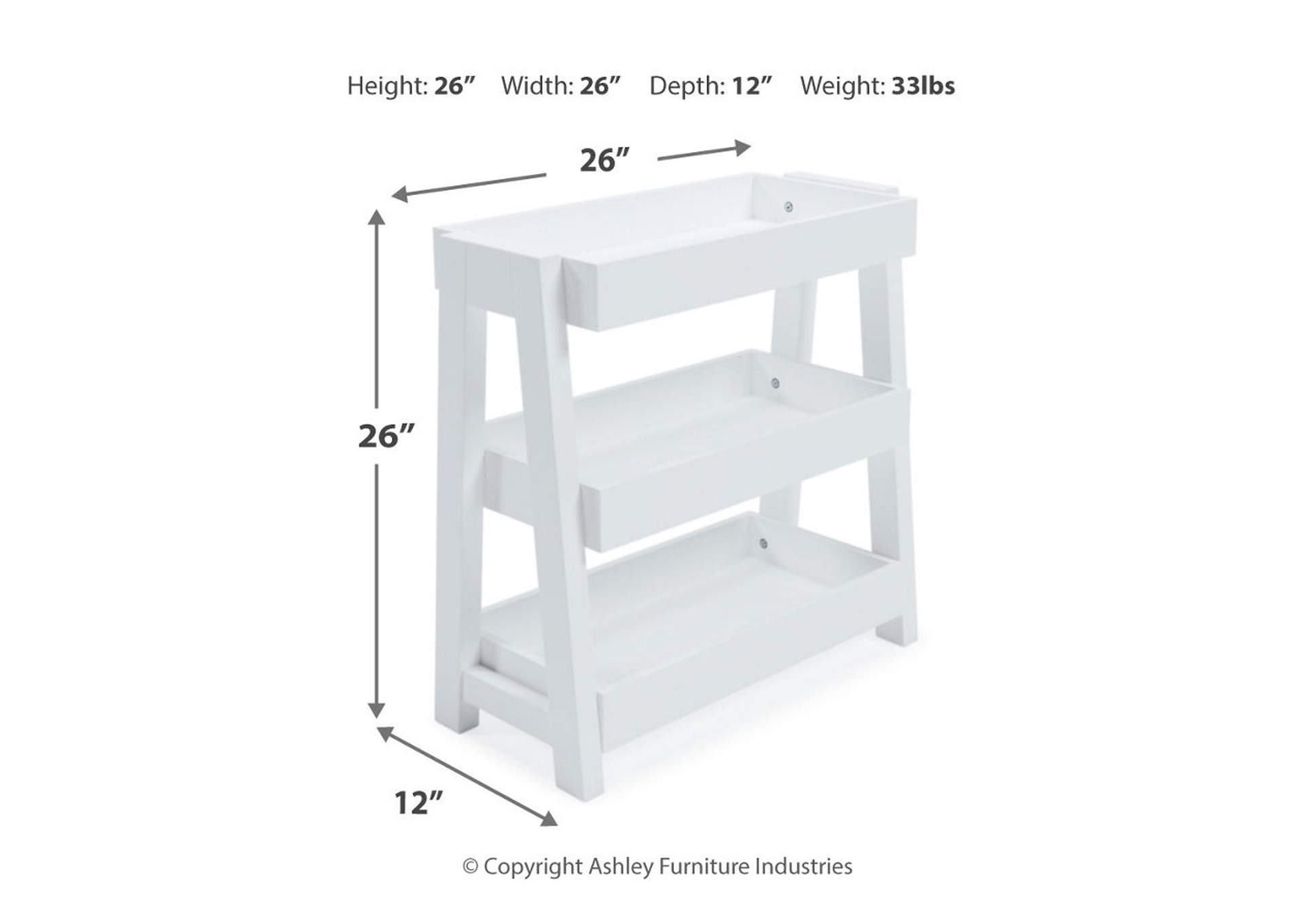 Blariden Shelf Accent Table,Signature Design By Ashley