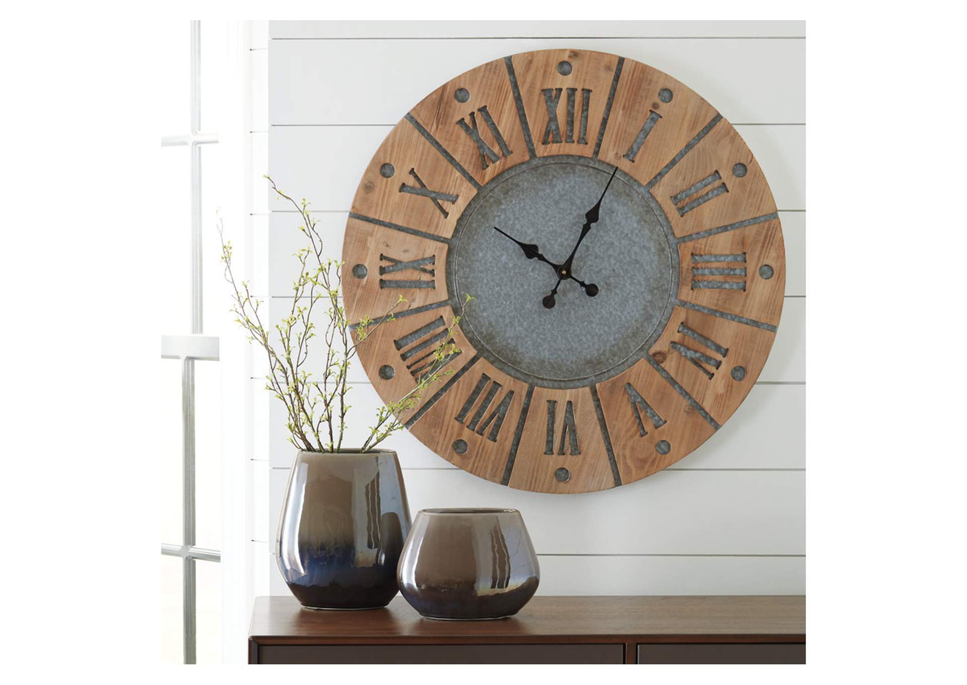 Payson Wall Clock,Signature Design By Ashley