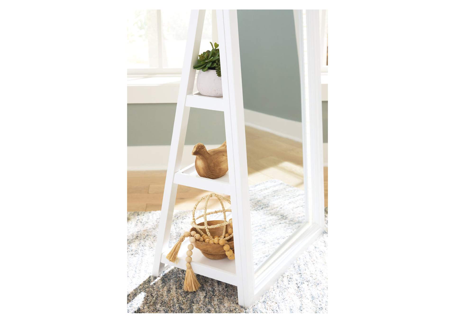 Evesen Floor Standing Mirror/Storage,Signature Design By Ashley