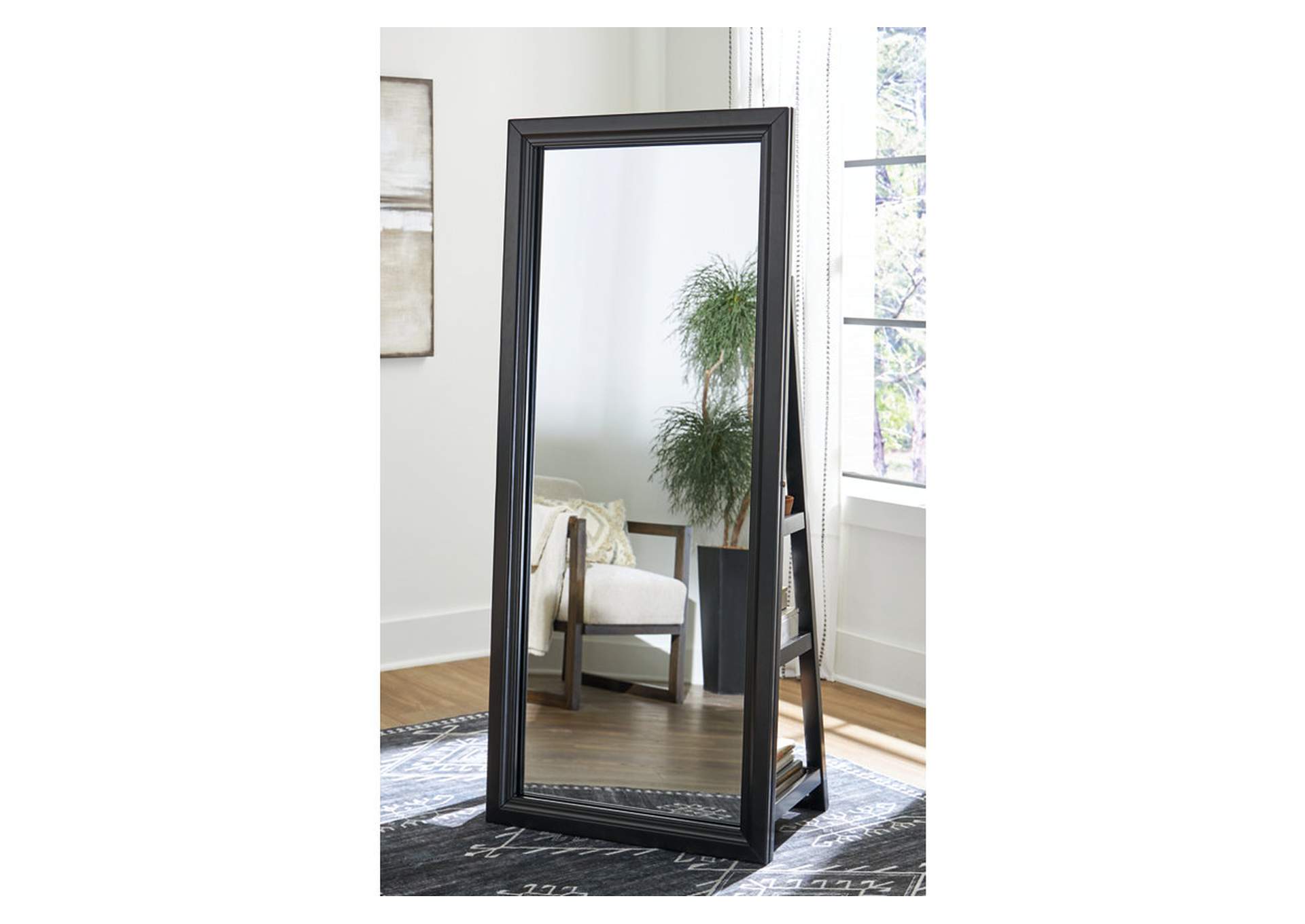 Evesen Floor Standing Mirror/Storage,Signature Design By Ashley