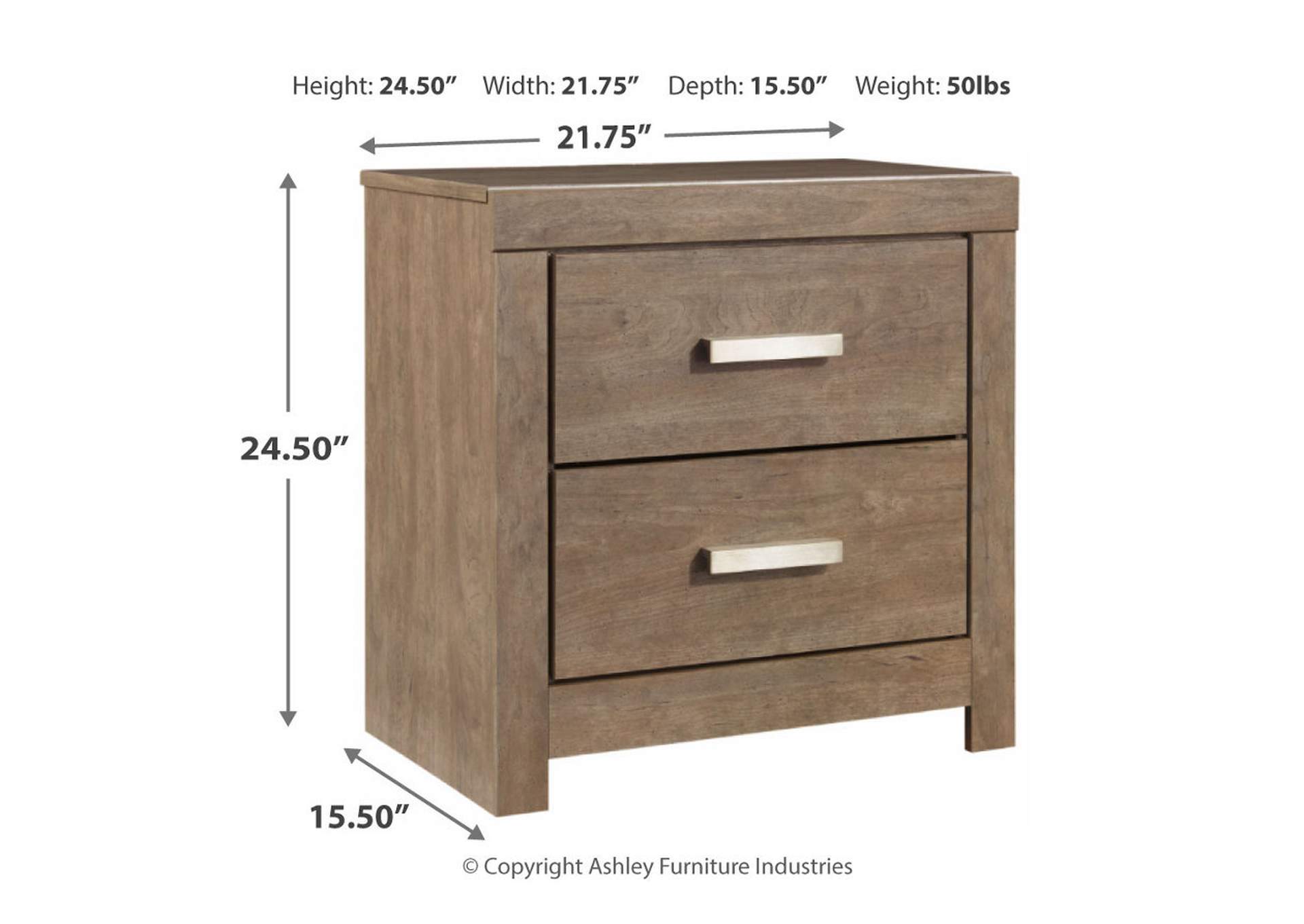 Culverbach Full Panel Bed, Dresser, Chest and Nightstand,Signature Design By Ashley