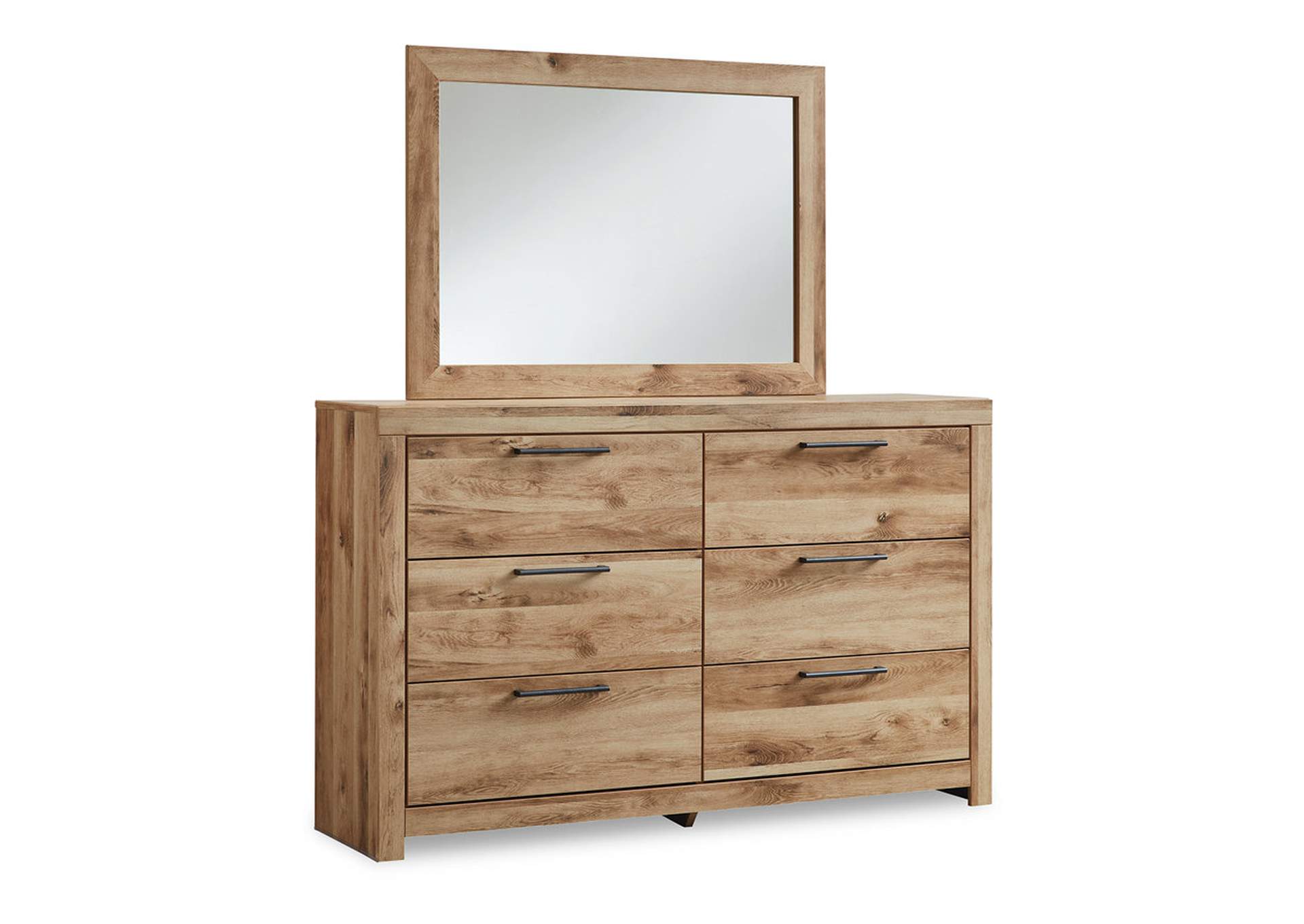 Hyanna King Panel Headboard with Mirrored Dresser and 2 Nightstands,Signature Design By Ashley