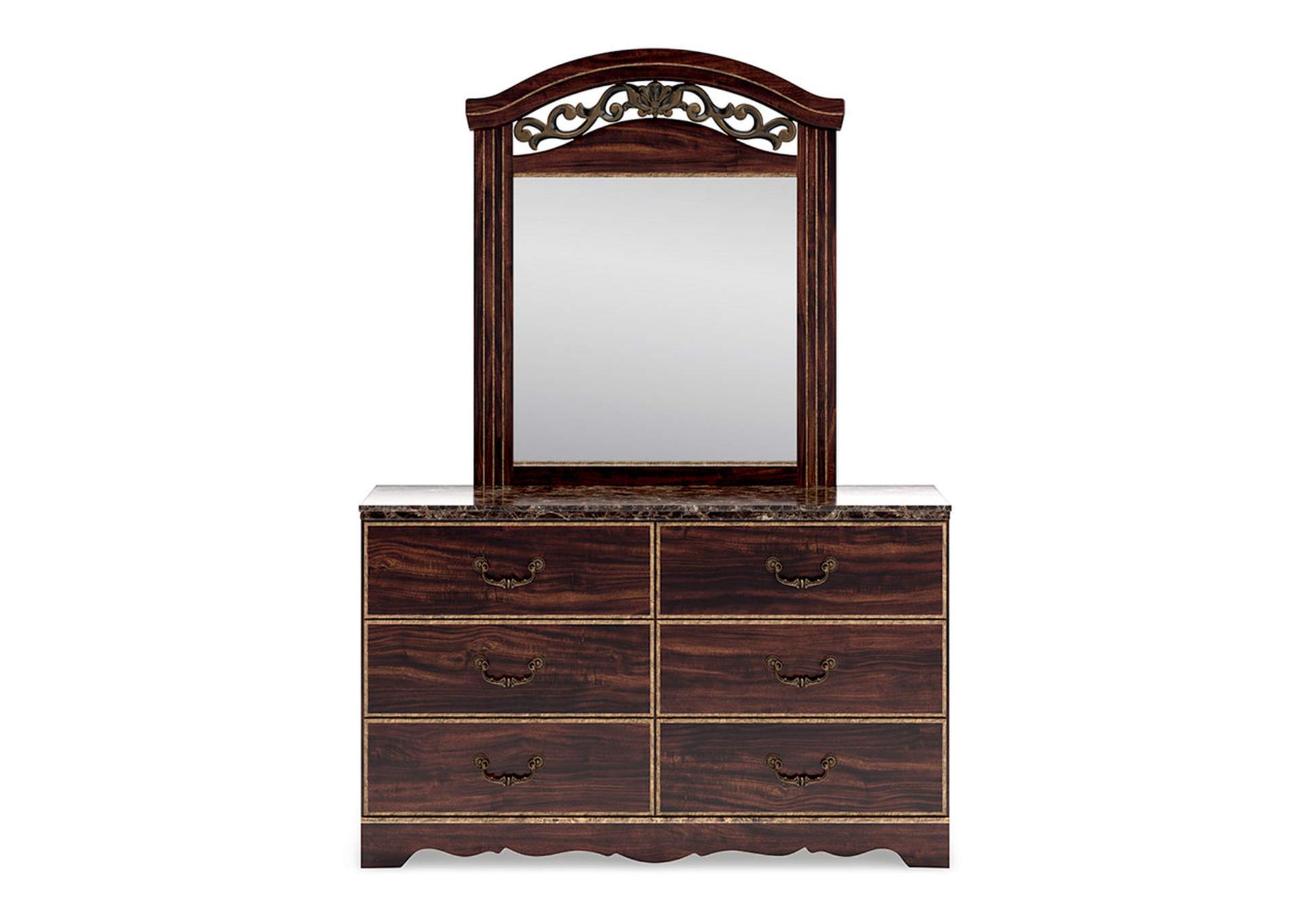 Glosmount Dresser and Mirror,Signature Design By Ashley