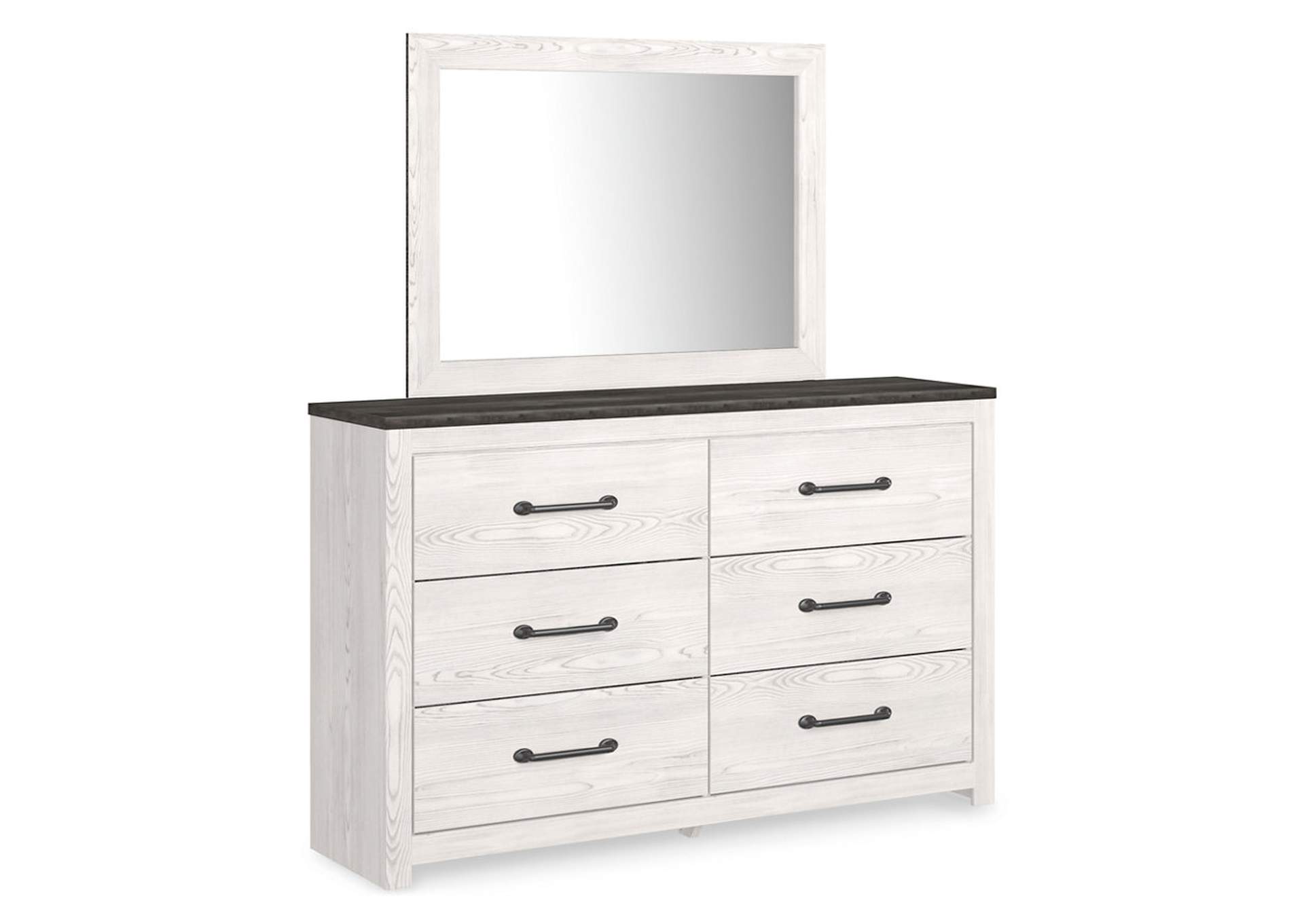 Gerridan Full Panel Bed with Mirrored Dresser and Chest,Signature Design By Ashley