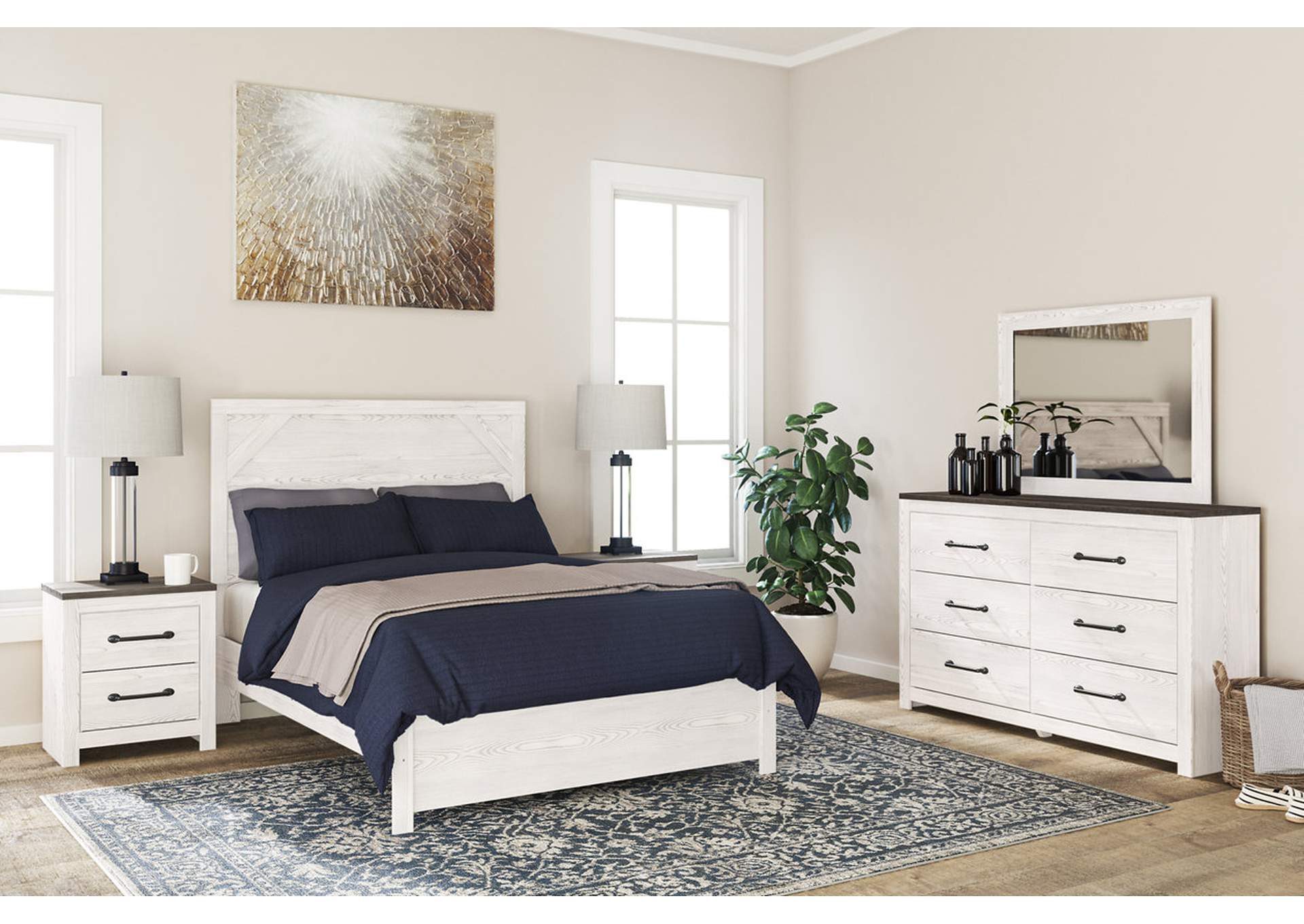 Gerridan Full Panel Bed with Dresser,Signature Design By Ashley