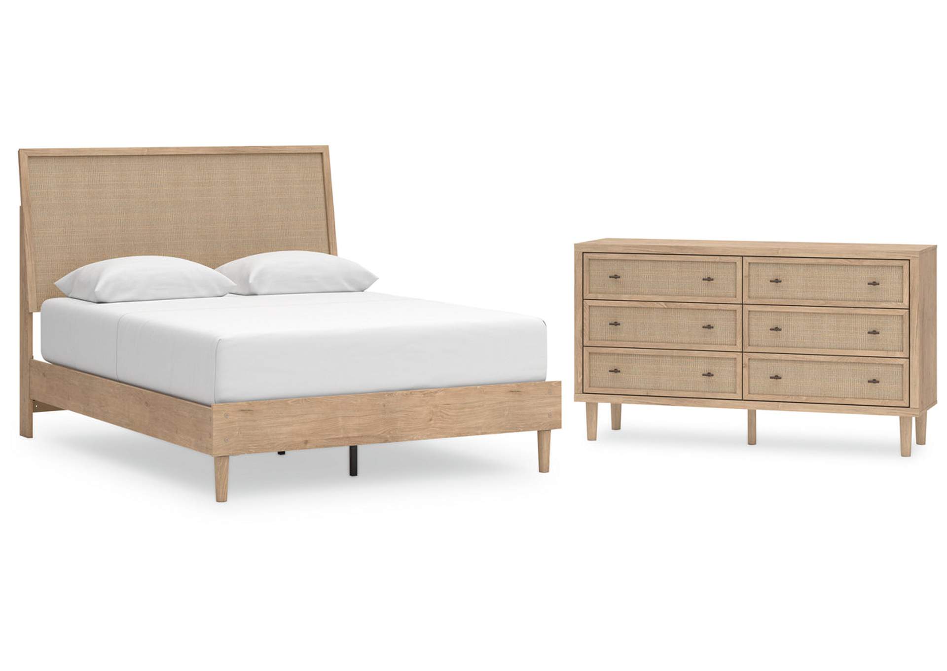 Cielden Queen Panel Bed with Dresser,Signature Design By Ashley