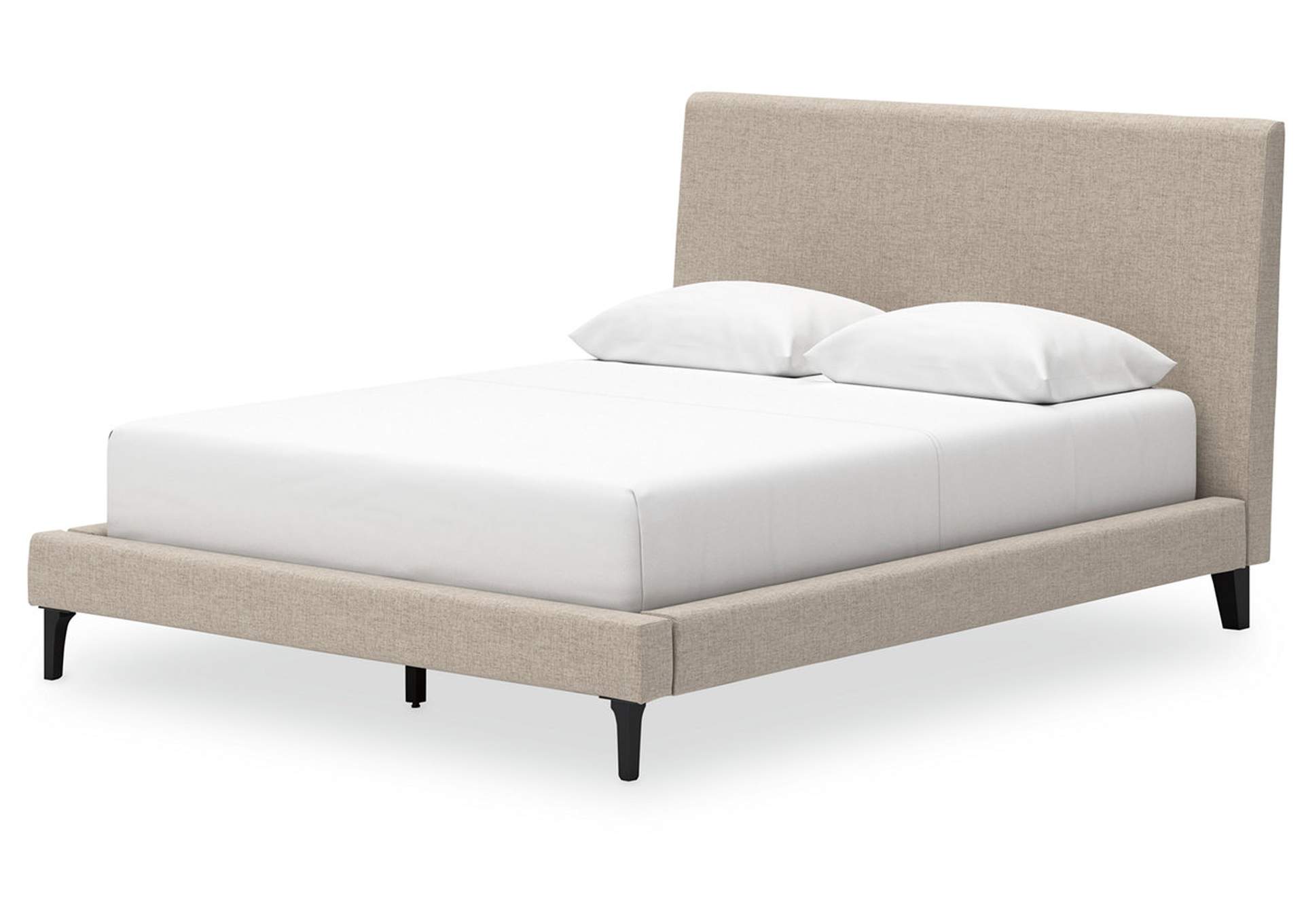 Cielden Queen Upholstered Bed with Roll Slats,Signature Design By Ashley