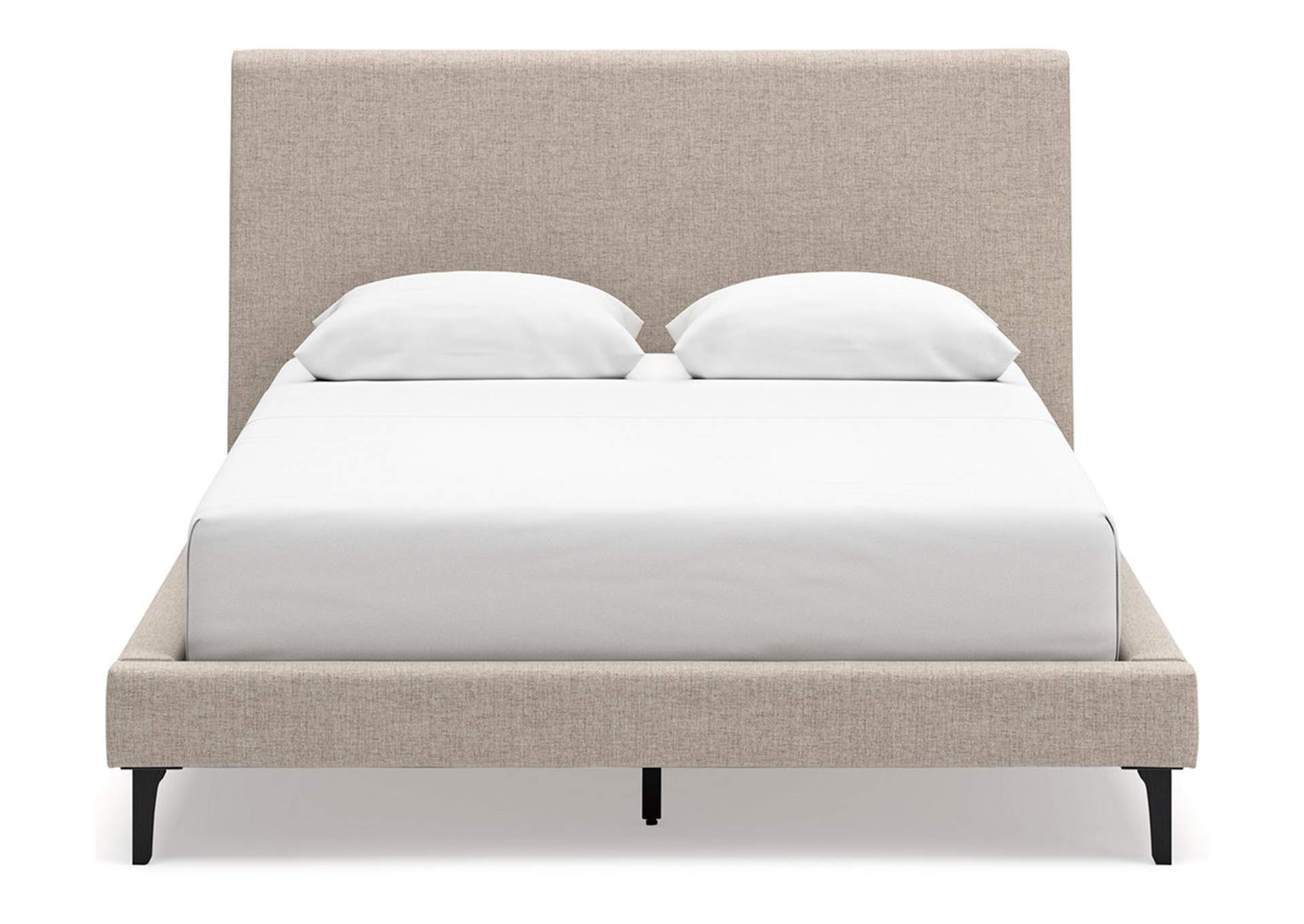 Cielden Queen Upholstered Bed with Roll Slats,Signature Design By Ashley