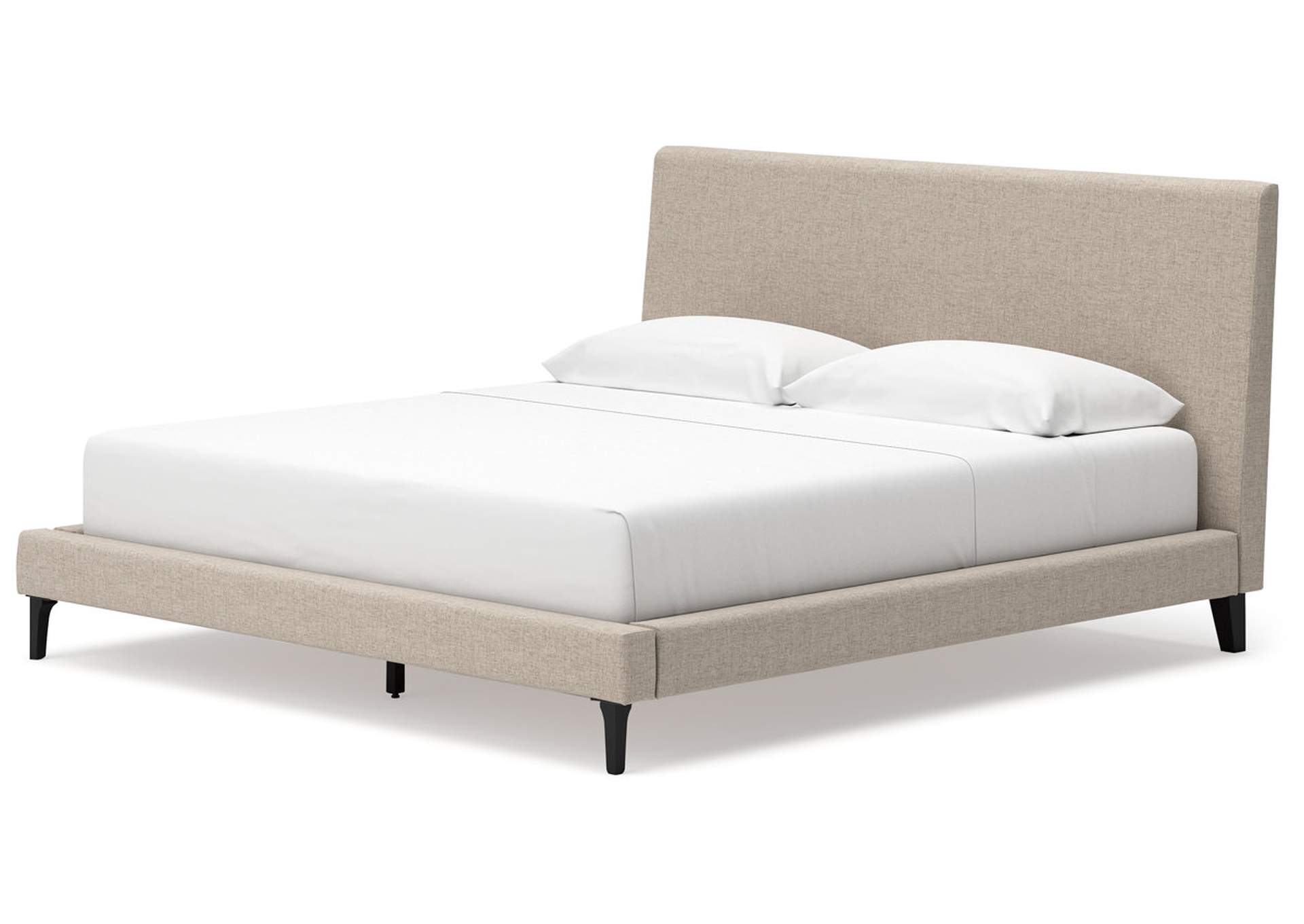 Cielden King Upholstered Bed with Roll Slats,Signature Design By Ashley