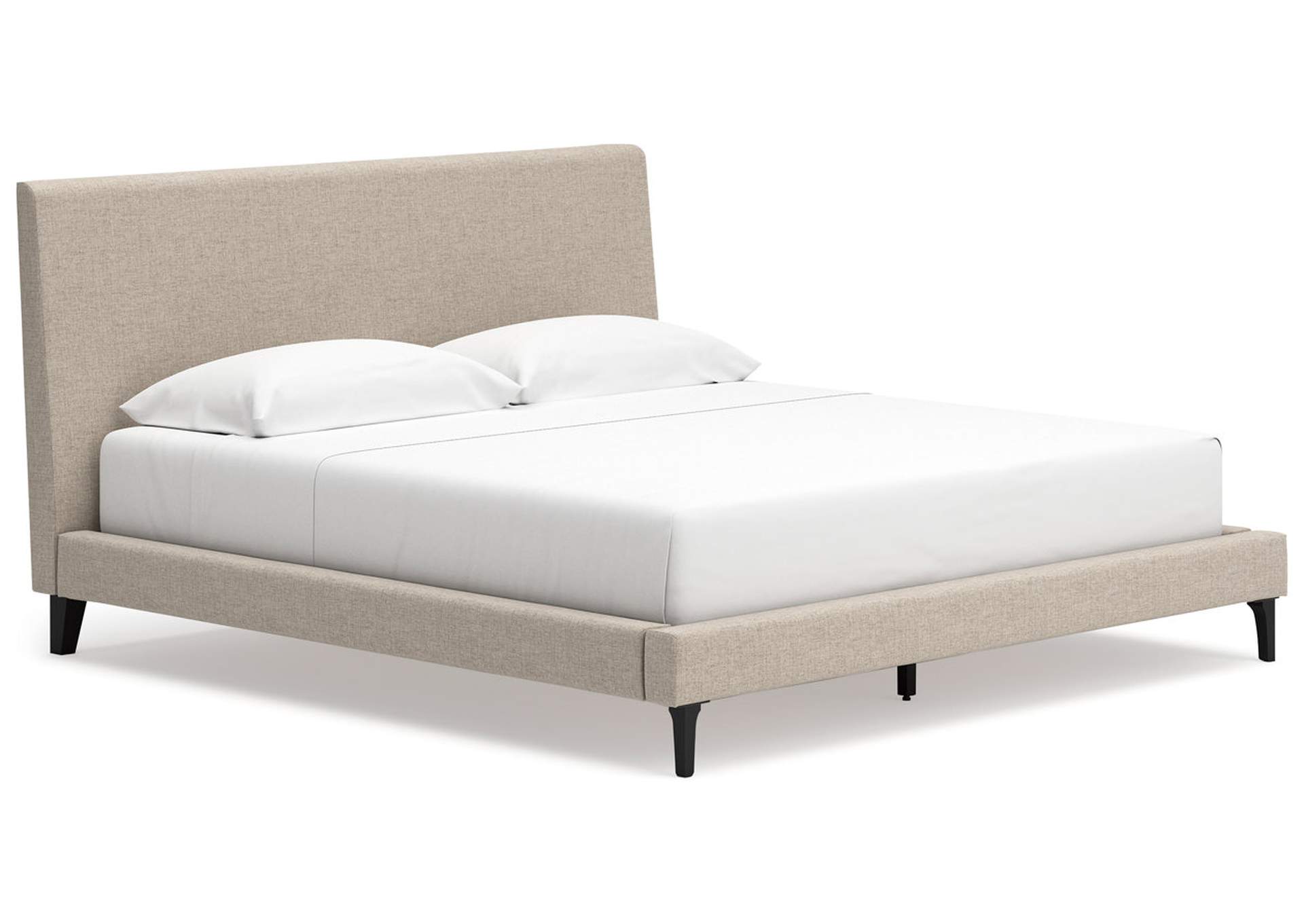 Cielden King Upholstered Bed with Roll Slats,Signature Design By Ashley