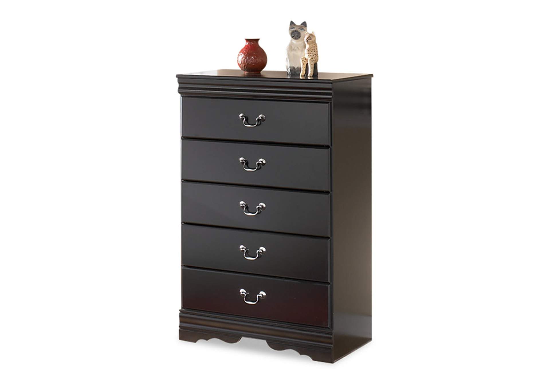 Huey Vineyard Twin Sleigh Bed with Chest of Drawers and Nightstand,Signature Design By Ashley