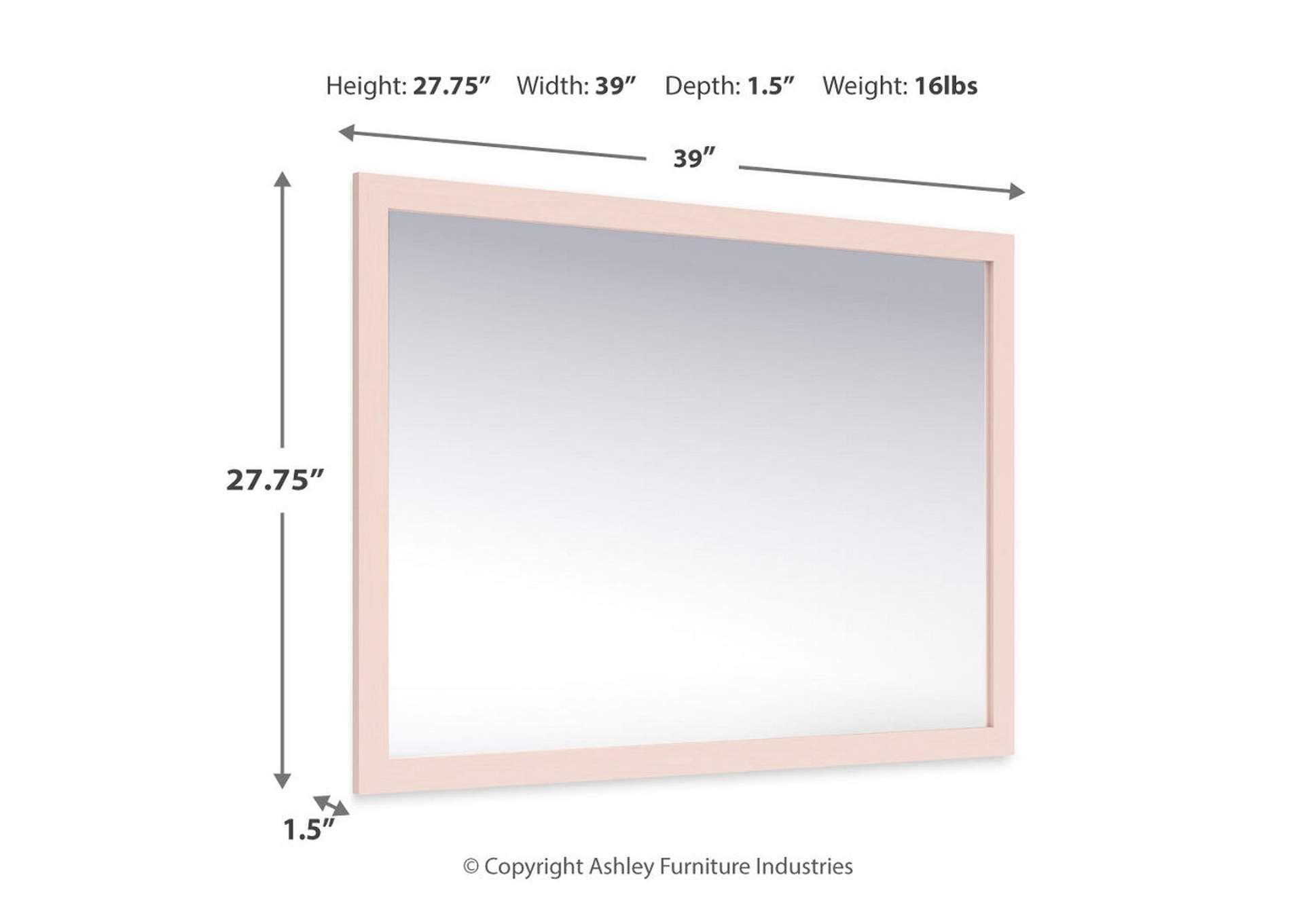 Wistenpine Bedroom Mirror,Signature Design By Ashley